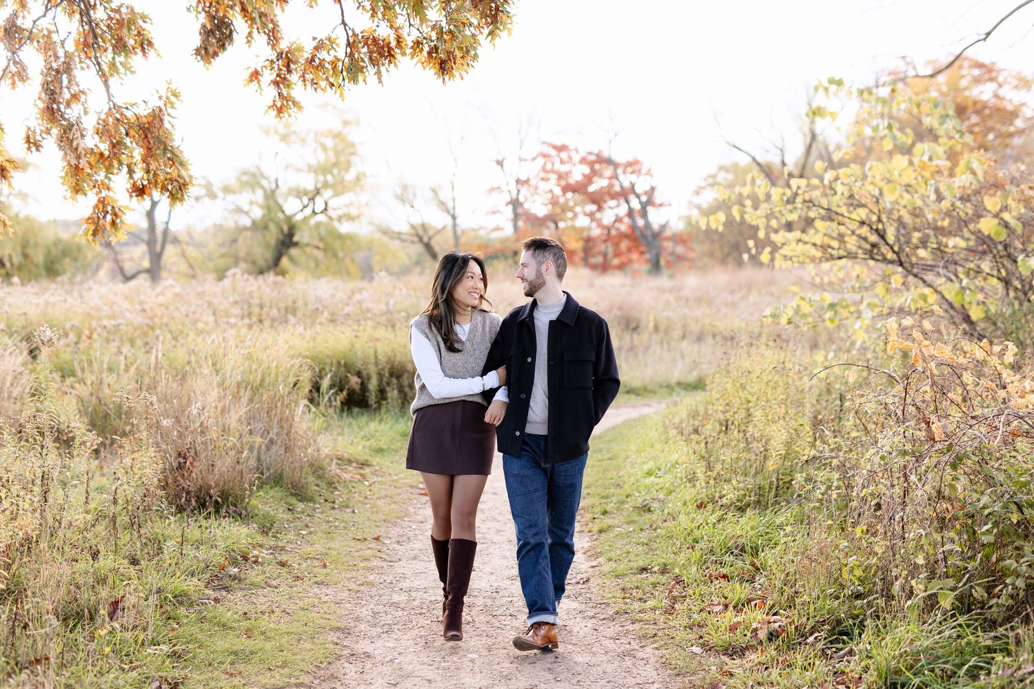 Niagara Photographer. Couple's engagement session in Hamilton at Princess point.