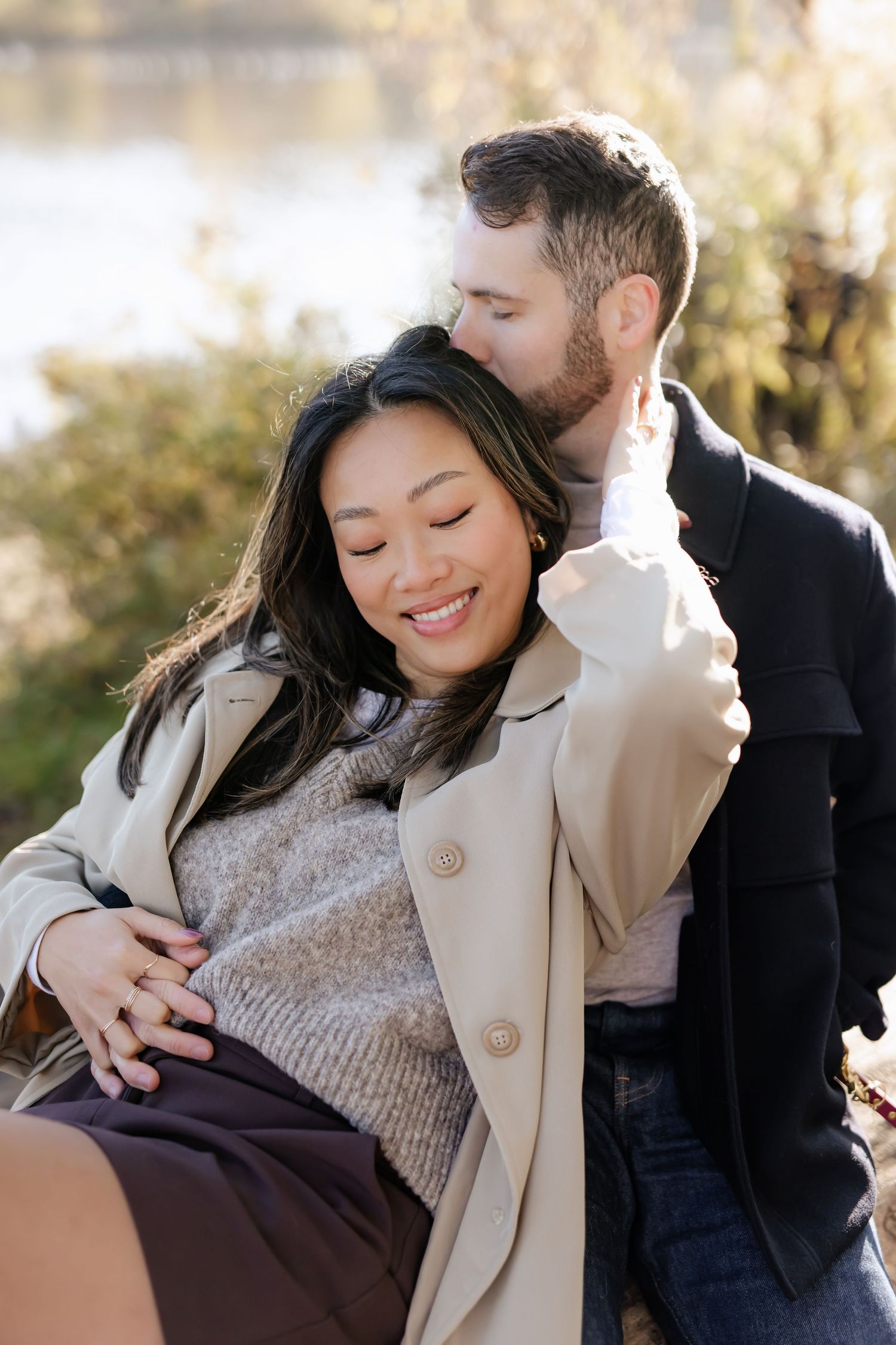 Niagara Photographer. Couple's engagement session in Hamilton at Princess point.