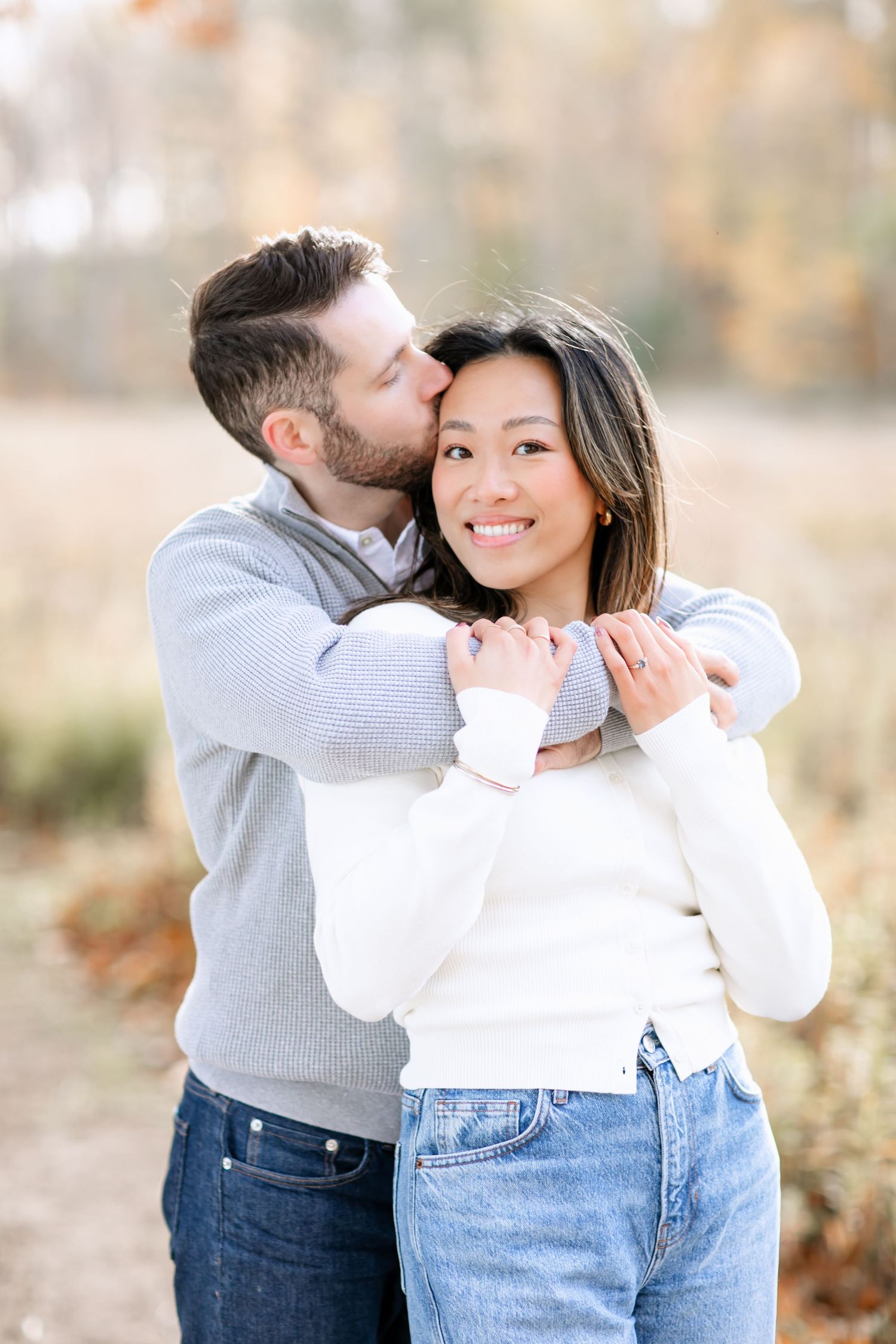 Niagara Photographer. Couple's engagement session in Hamilton at Princess point.