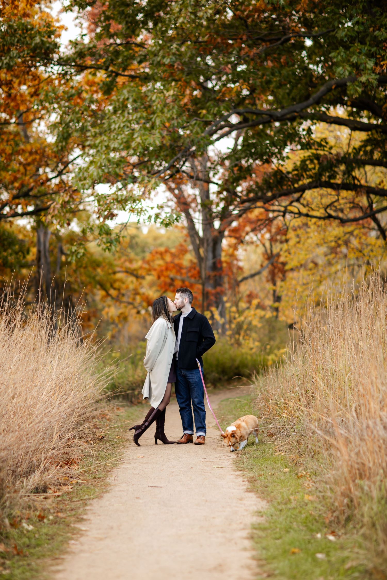 Niagara Photographer. Couple's engagement session in Hamilton at Princess point.