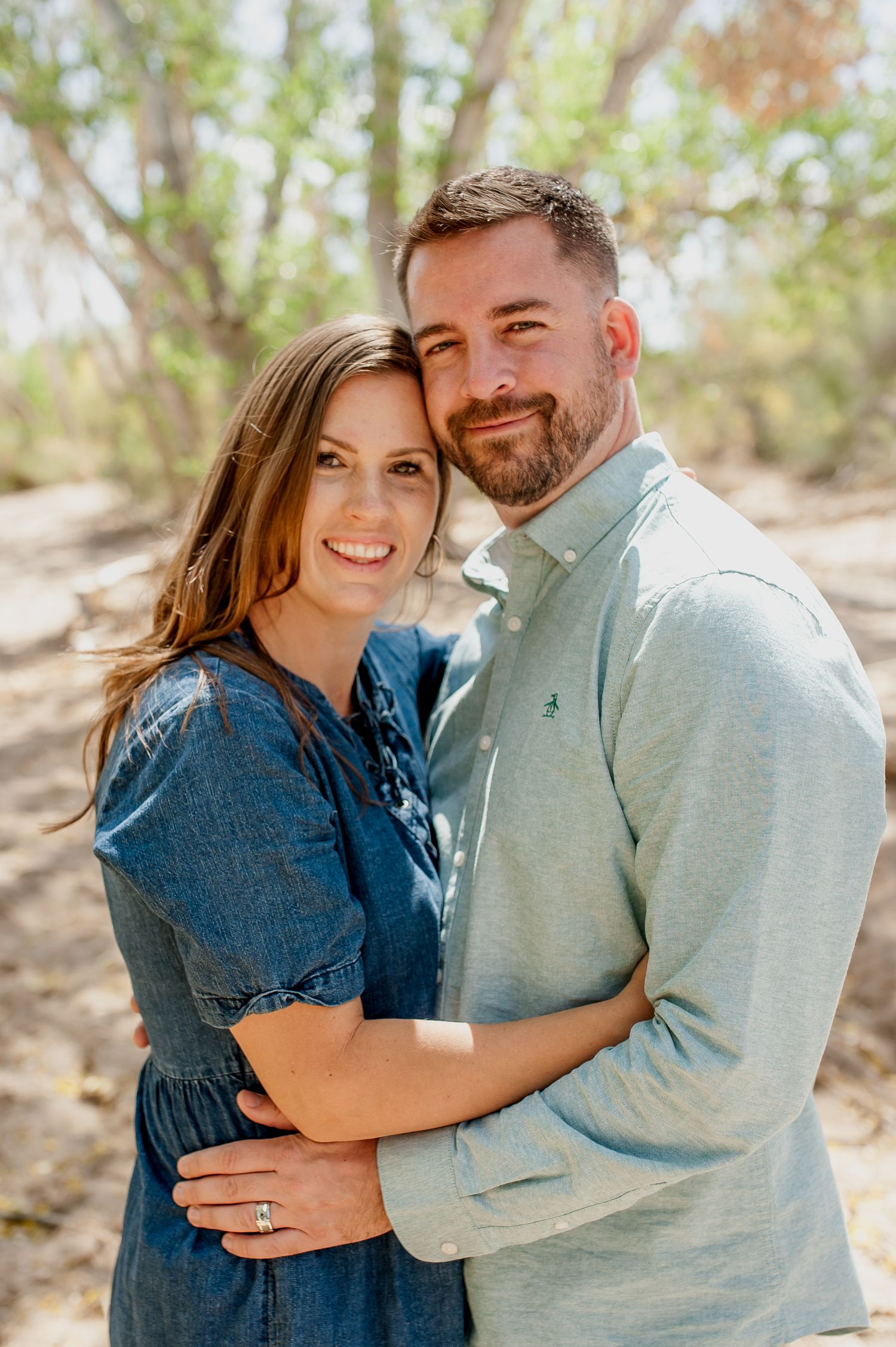 Queen Creek Arizona family photographer at the wash