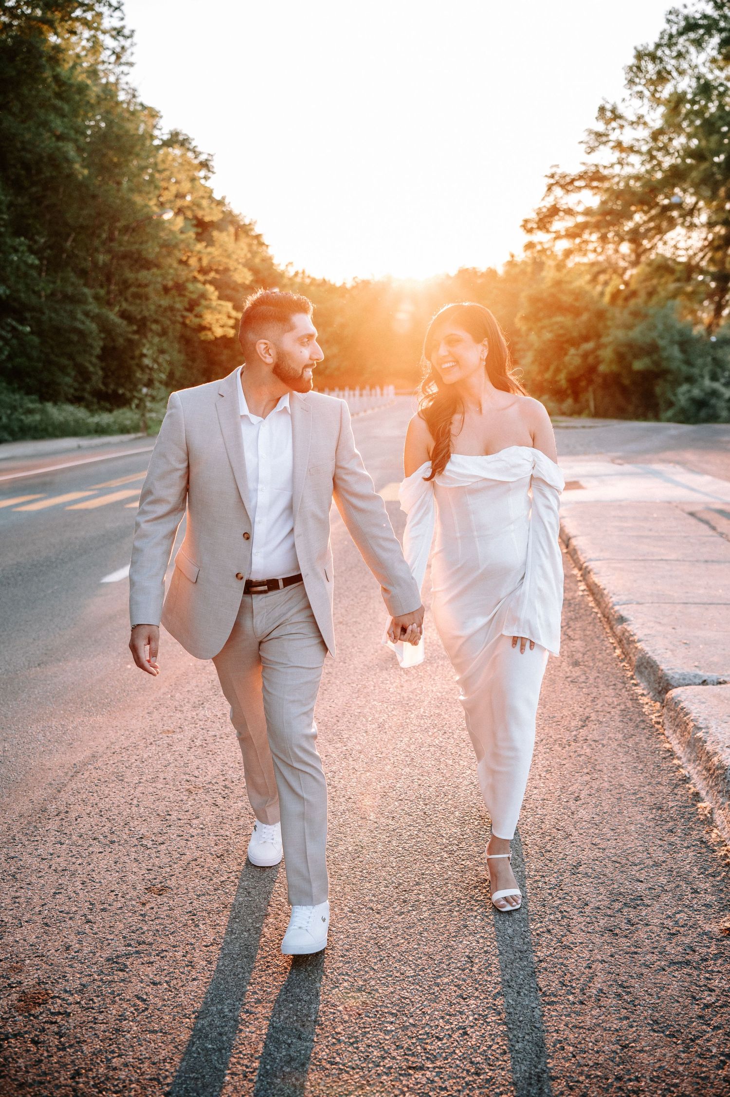 Pintrest inspired Montreal Engagement photos.