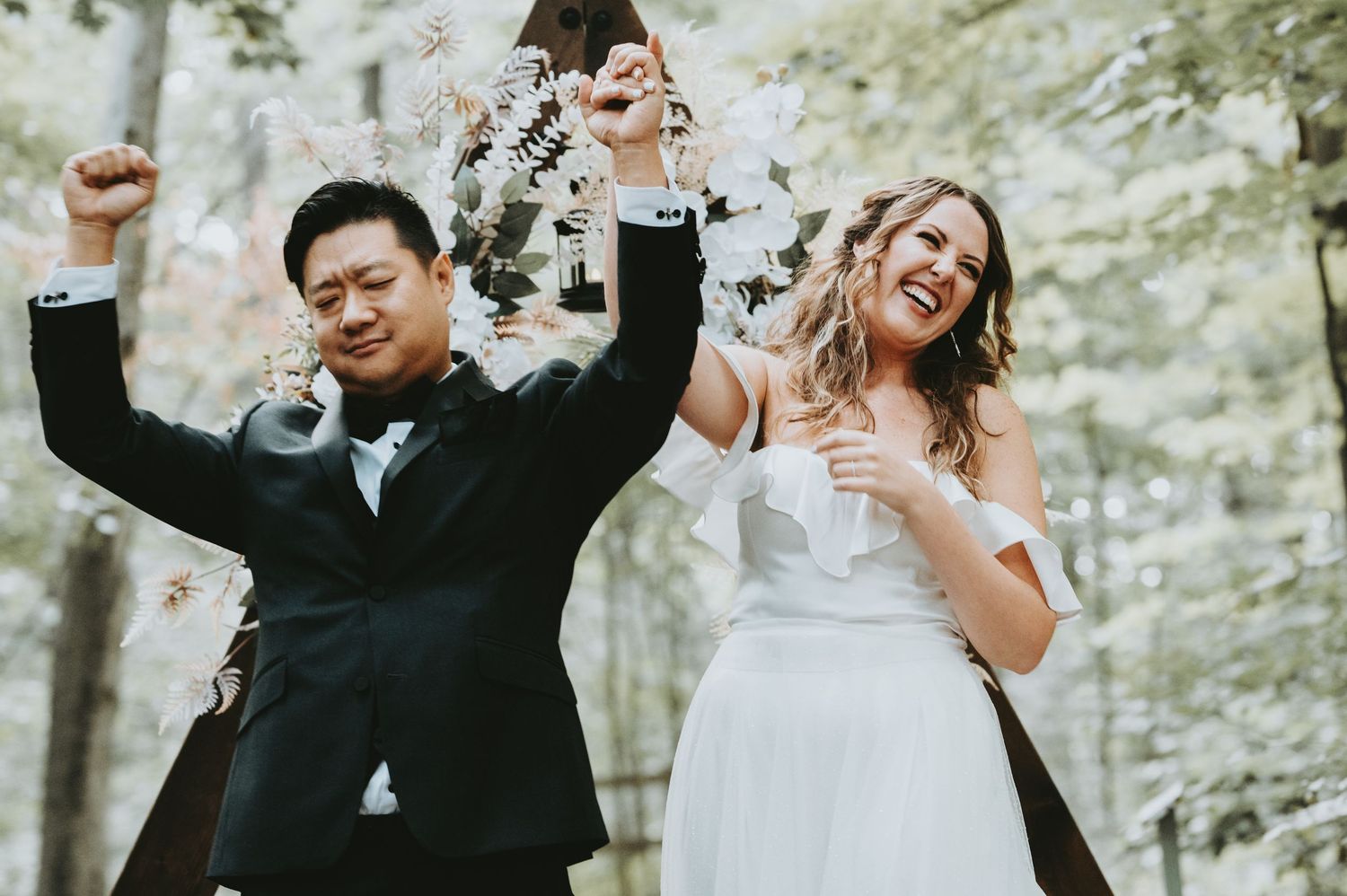 Beautiful Boho inspired Kortright Conservation Wedding.