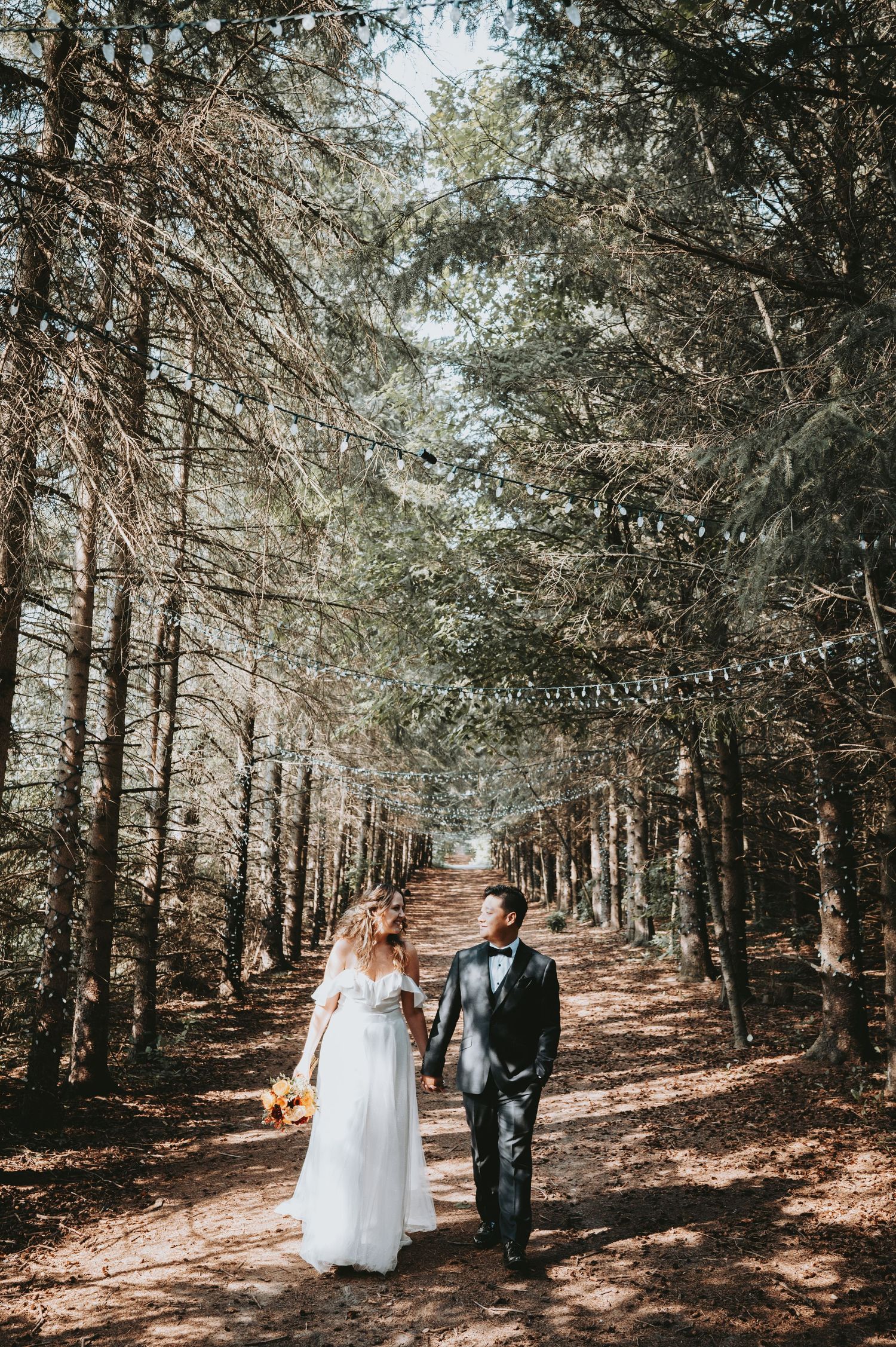 Beautiful Boho inspired Kortright Conservation Wedding.