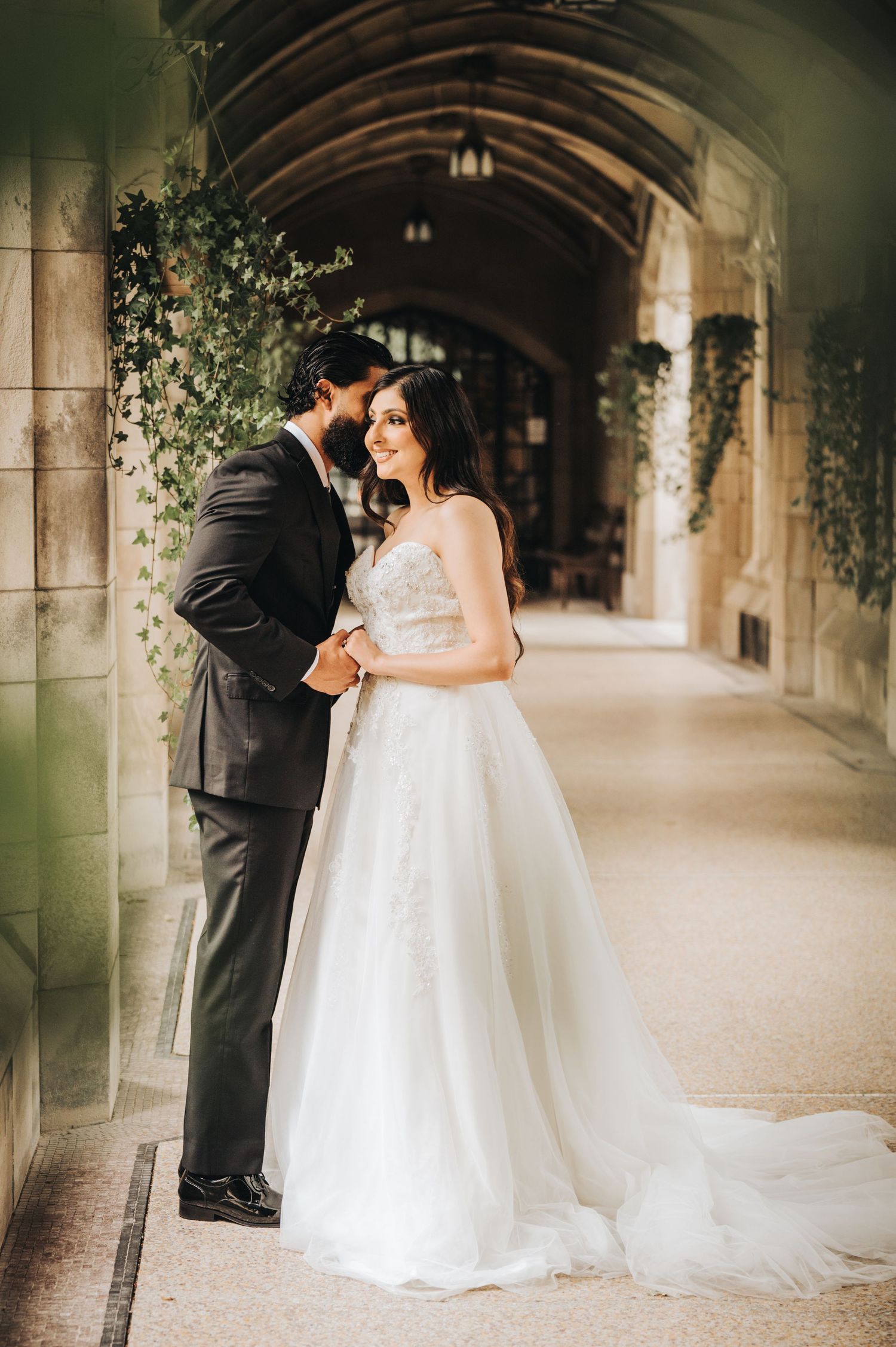 Beautiful Knox College wedding and couple photos.