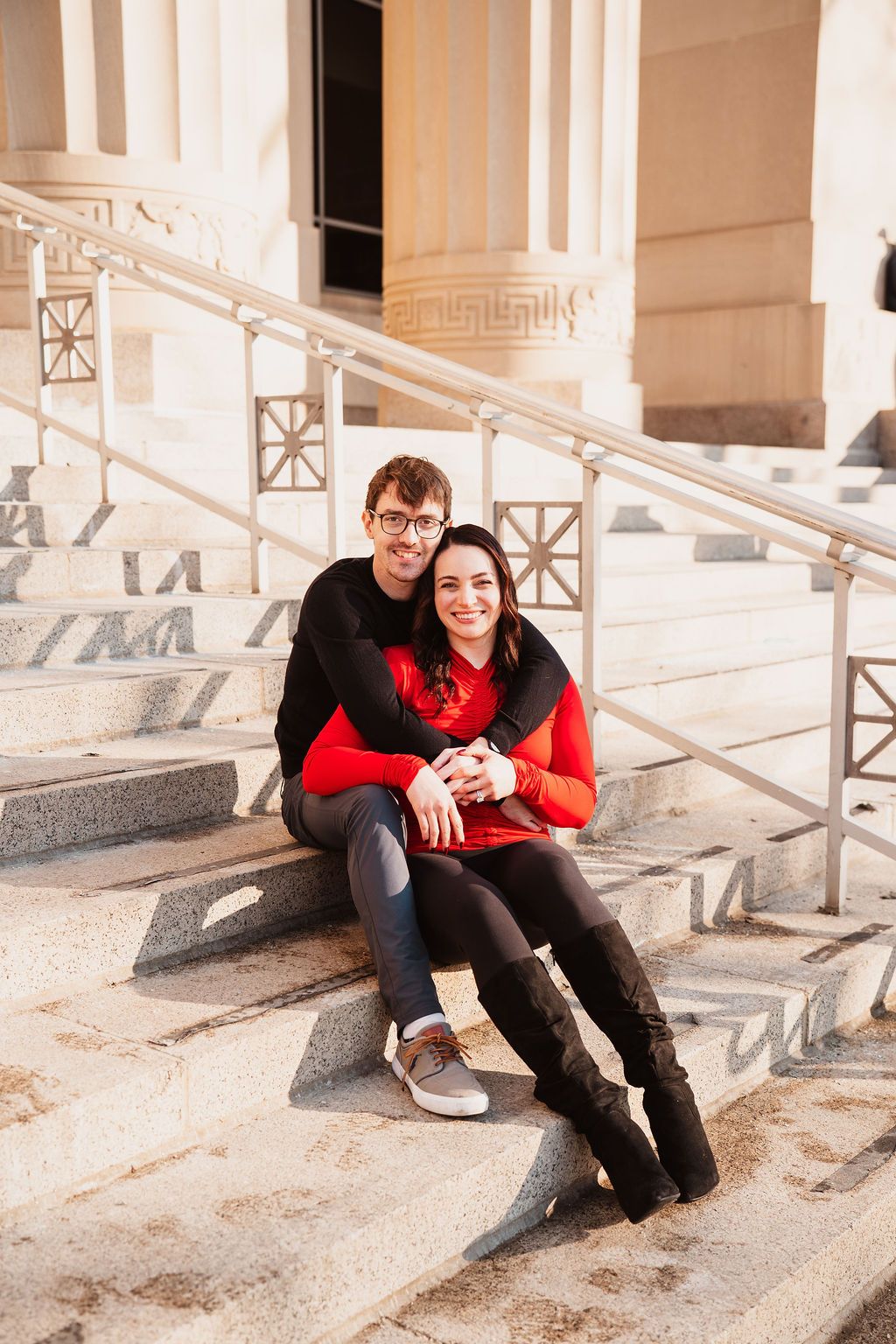 Law Quad Couples Photos, Valentines Mini sessions, Ann Arbor, Michigan. Editorial style engagement photos