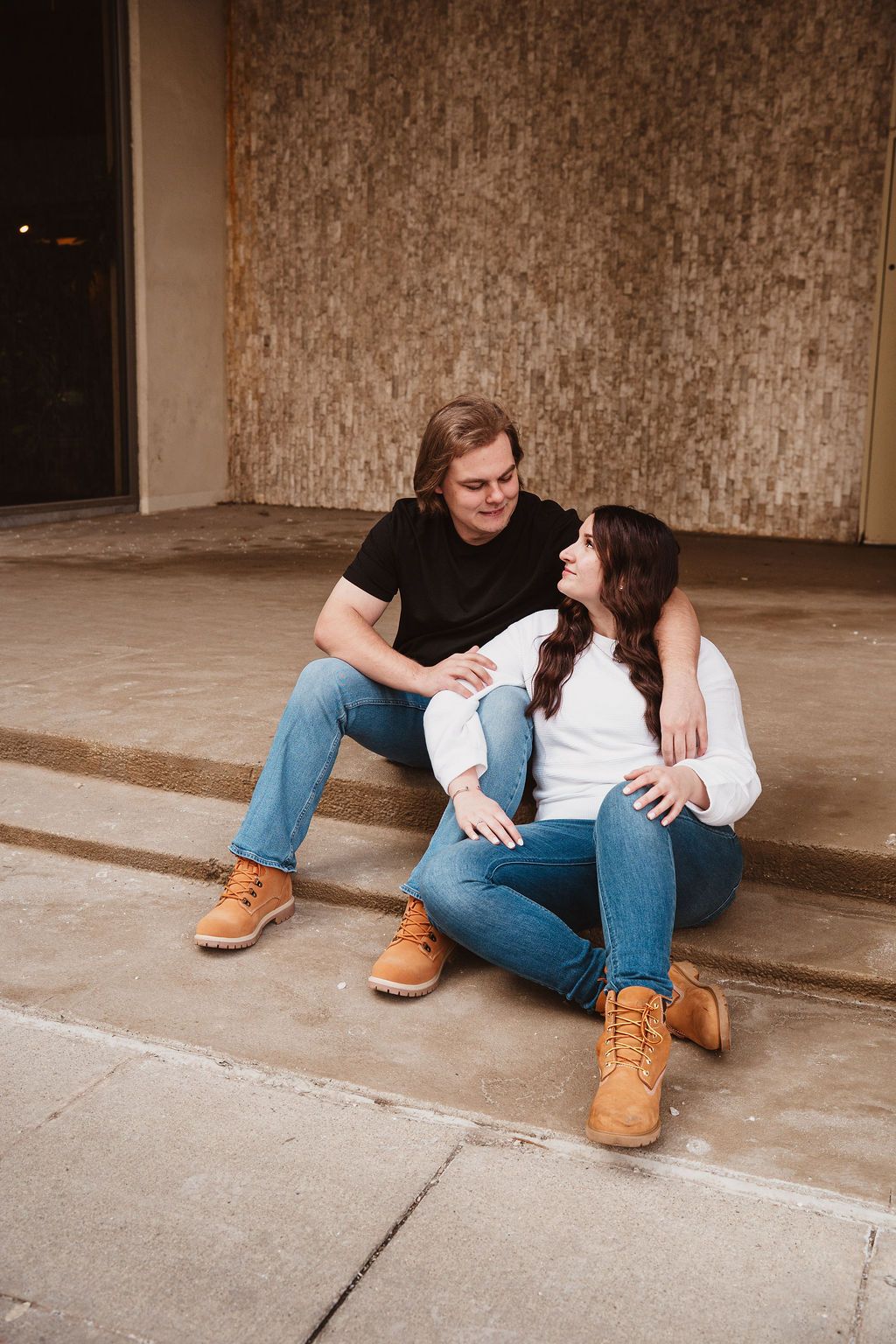 Law Quad Couples Photos, Valentines Mini sessions, Ann Arbor, Michigan. Editorial style engagement photos