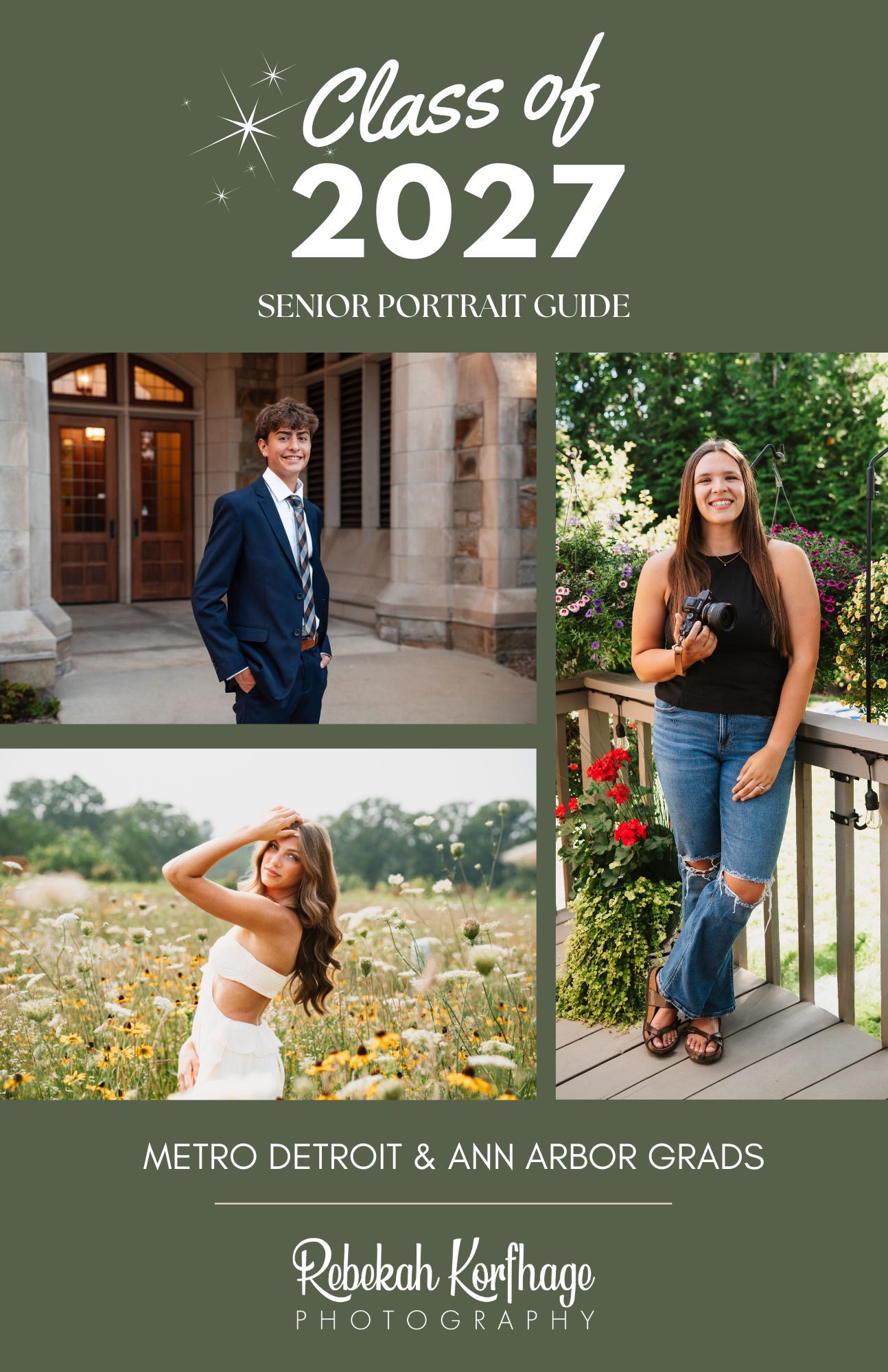 Free guide for Senior photo planning in the Canton and Ann Arbor, Michigan area- Northville high school, Stevenson high school