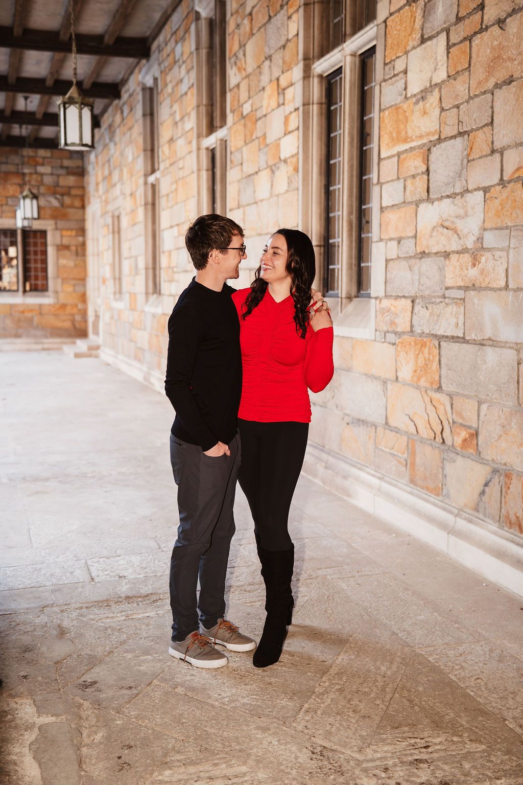 Law Quad Couples Photos, Valentines Mini sessions, Ann Arbor, Michigan. Editorial style engagement photos