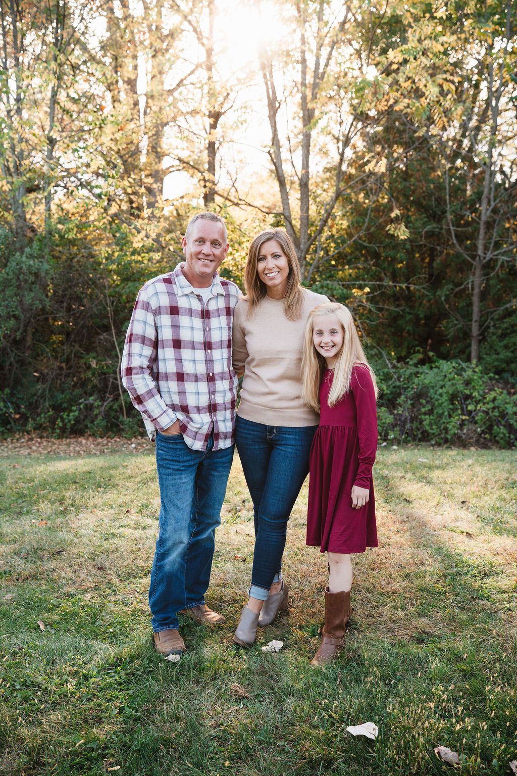 Fall Family photos in Plymouth, Michigan