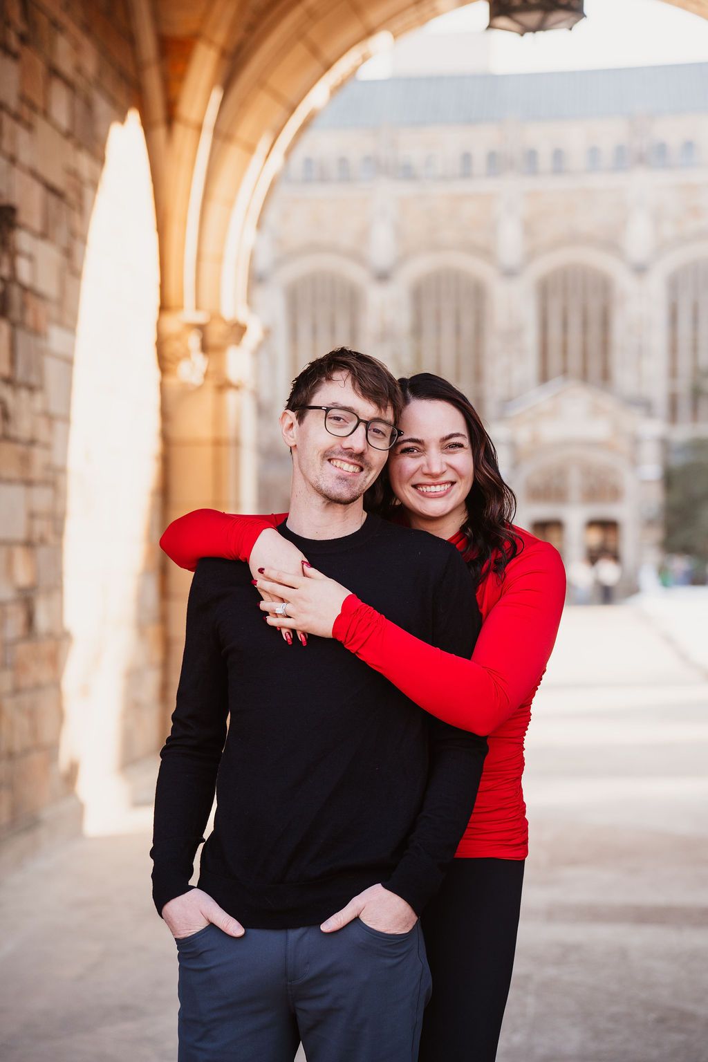 Law Quad Couples Photos, Valentines Mini sessions, Ann Arbor, Michigan. Editorial style engagement photos