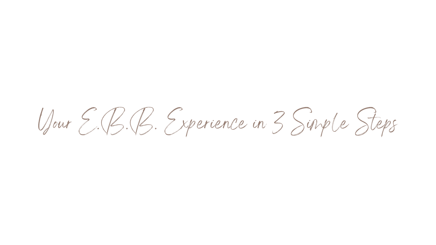 EBB Experience for a Charleston Boudoir Session