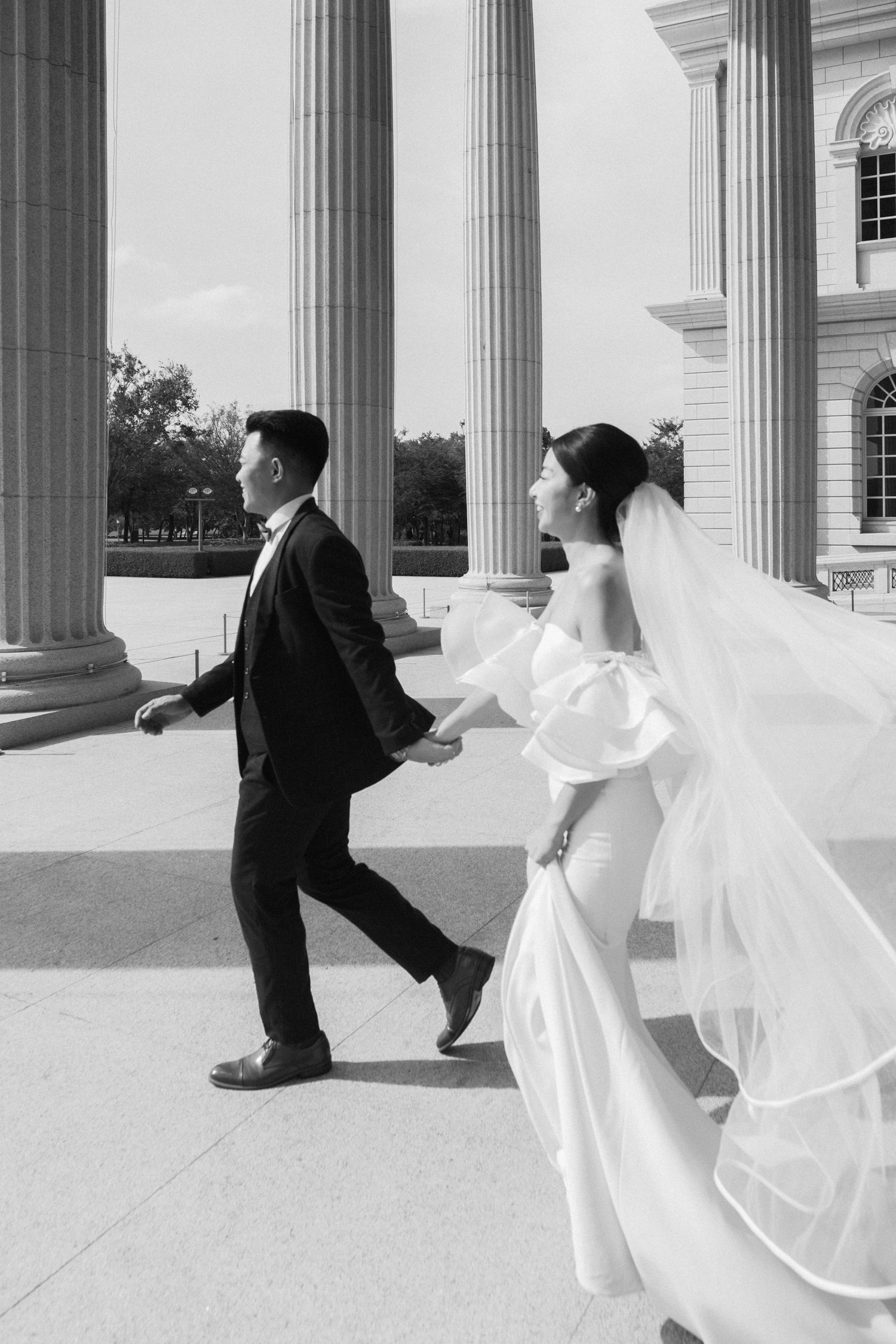 台南府城 婚紗 街拍 奇美博物館 海邊 夕陽 Mark Hong 婚攝