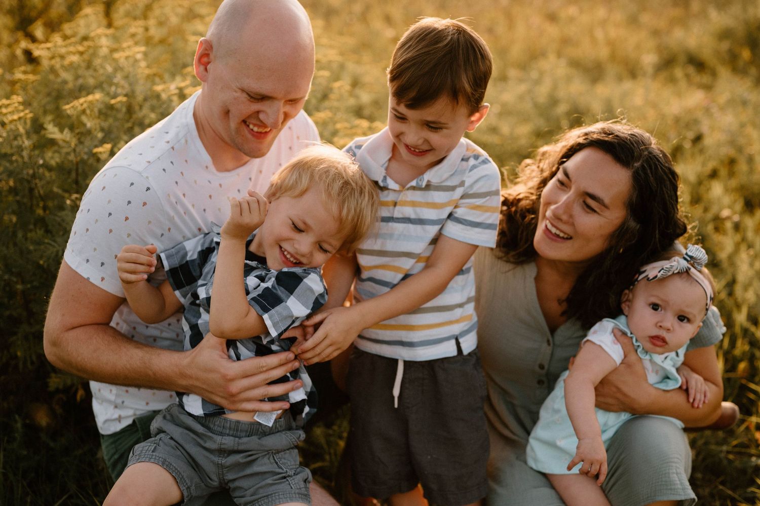 Family photo session at the Leduc Recreation centre in Leduc Alberta