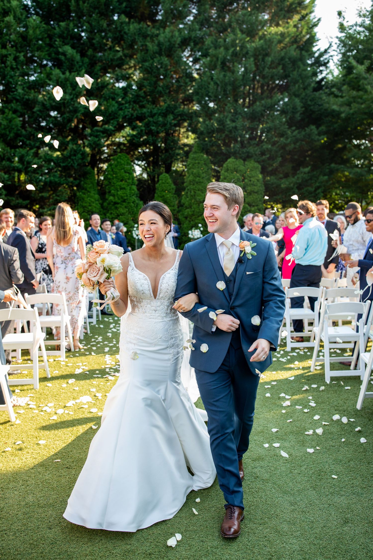 Wedding days captured with all of the joy and smiles of the moment.