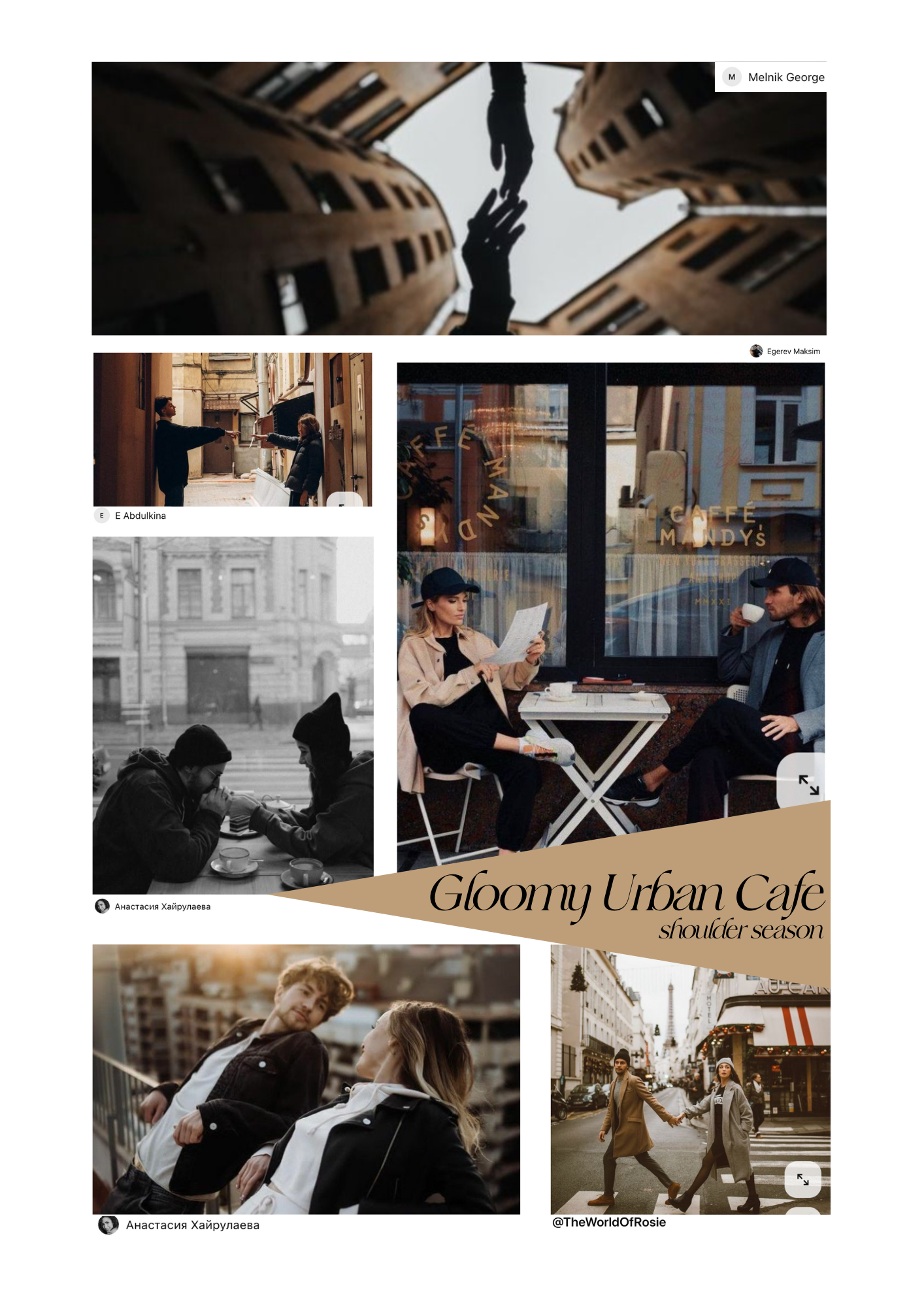 Urban couple portraits at a moody café, rainy day storytelling, coffee date vibes, cozy city moments.