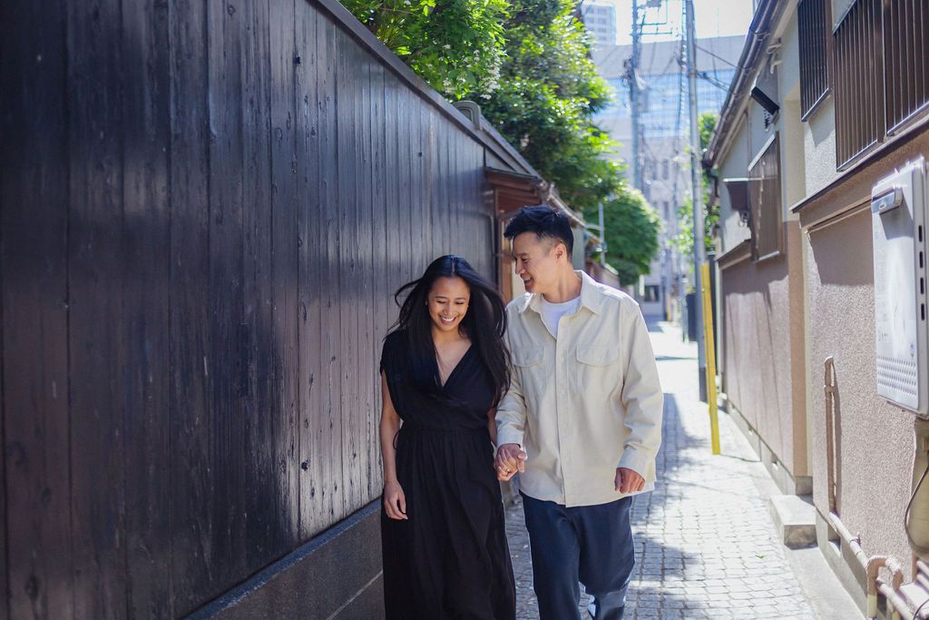 Edo period alleys in Tokyo