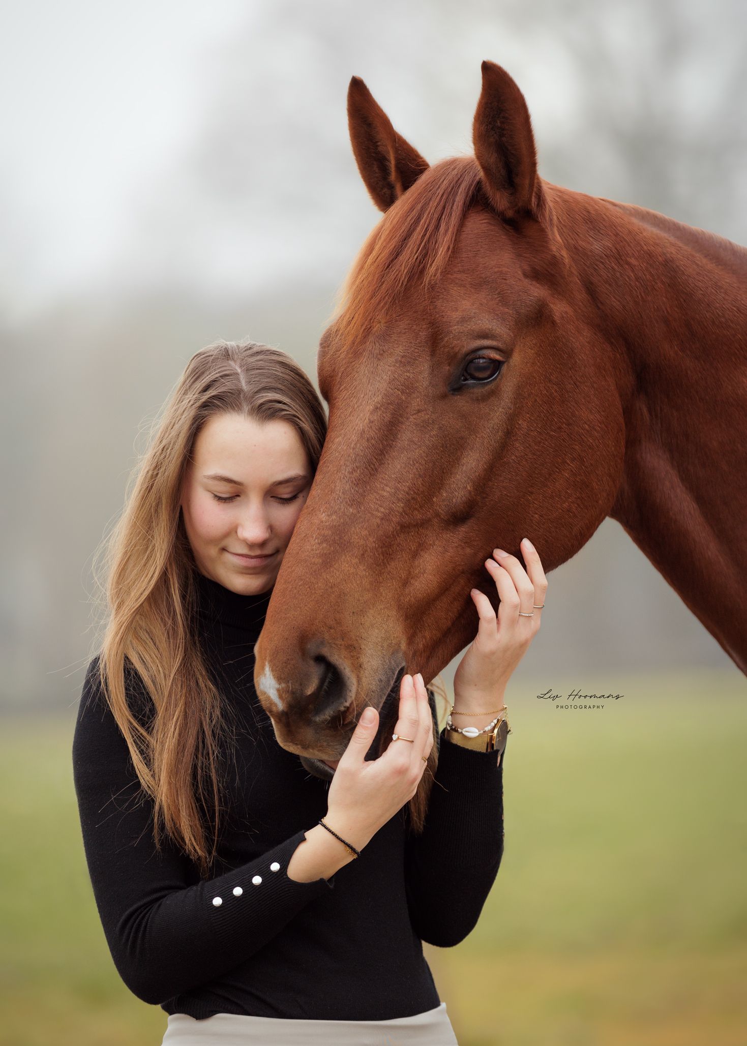 Liefdevolle paardenfotografie Twente - LivHoomansPhotography