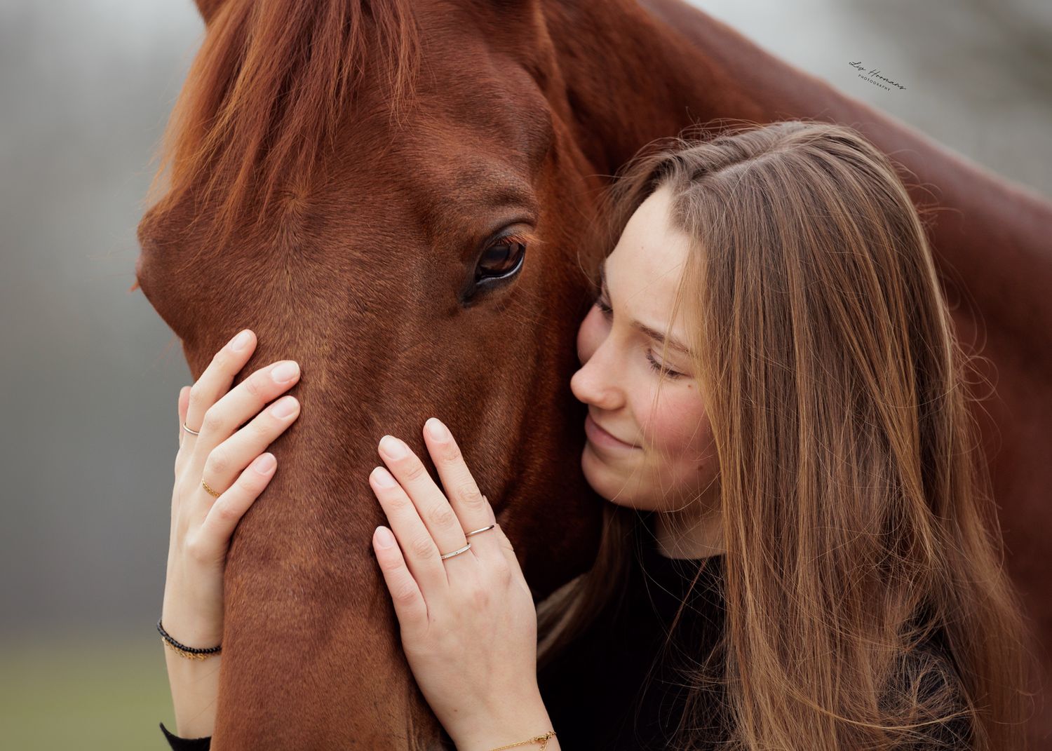 Liefdevolle paardenfotografie Twente - LivHoomansPhotography