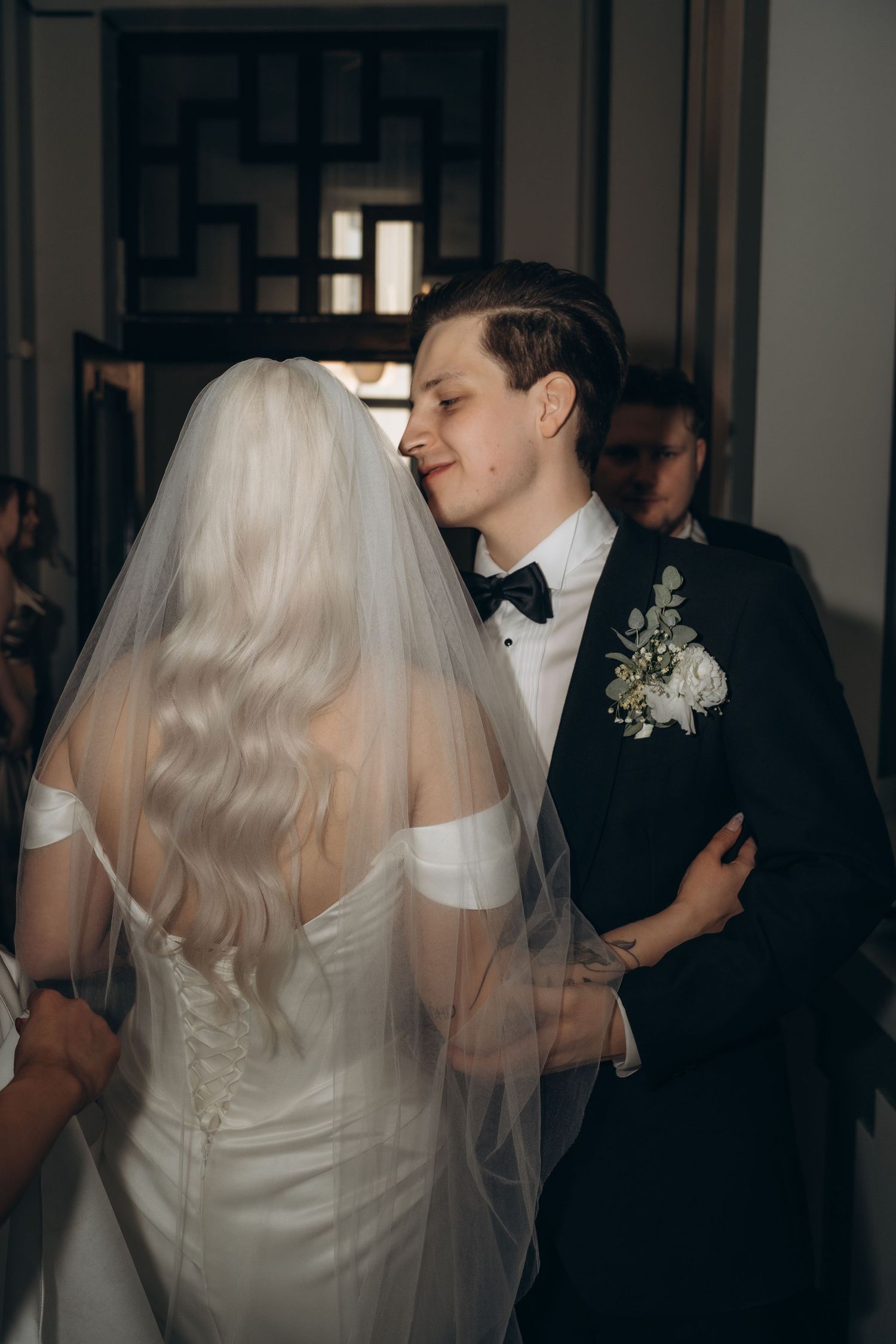 Documentary wedding image Juhlasali Nostalgia, Helsinki Finland