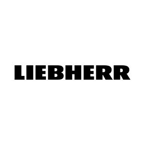 Black Liebherr company wordmark displayed in bold capital letters.