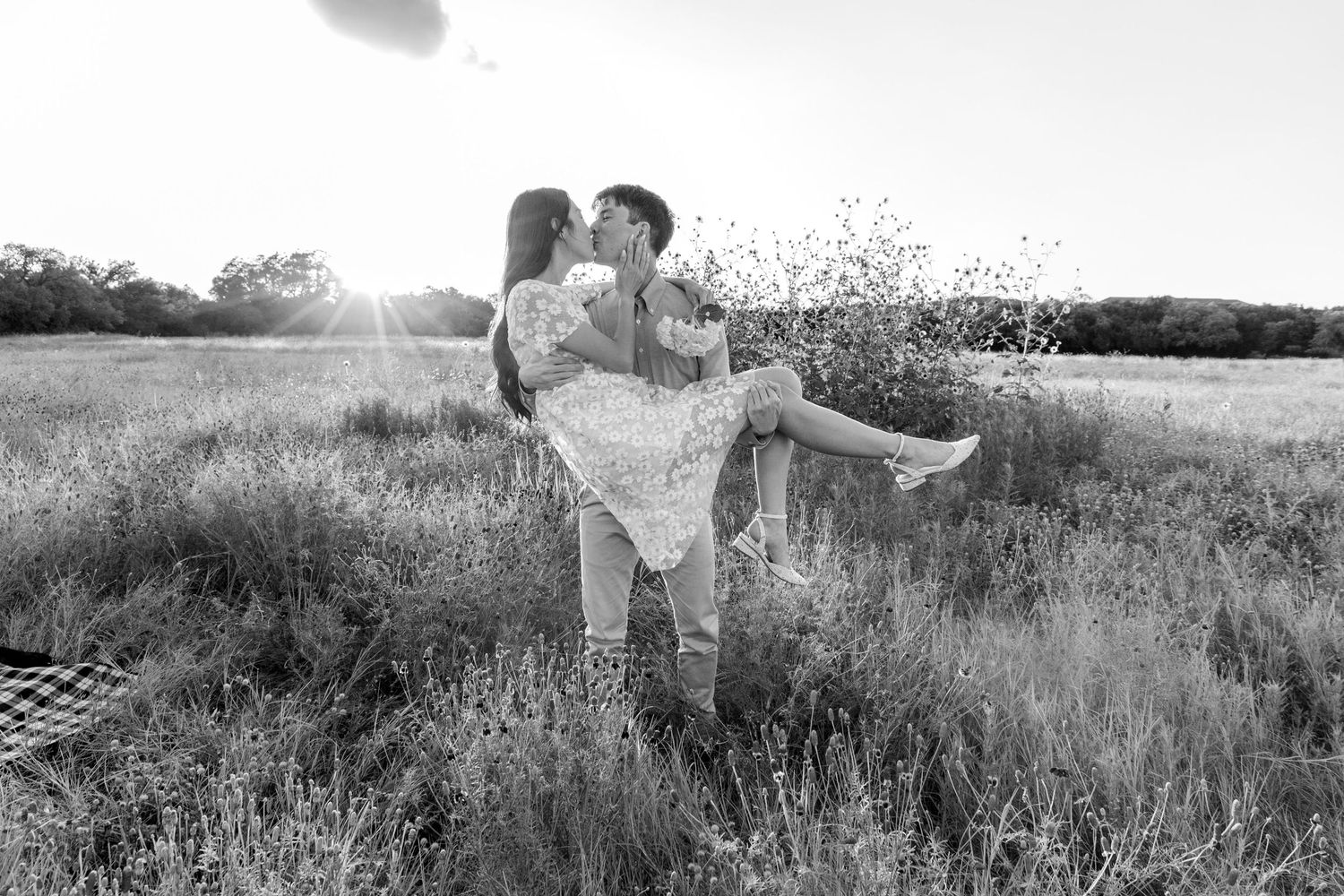 Luxury Austin engagement session featuring natural light, golden hour, and artful composition.