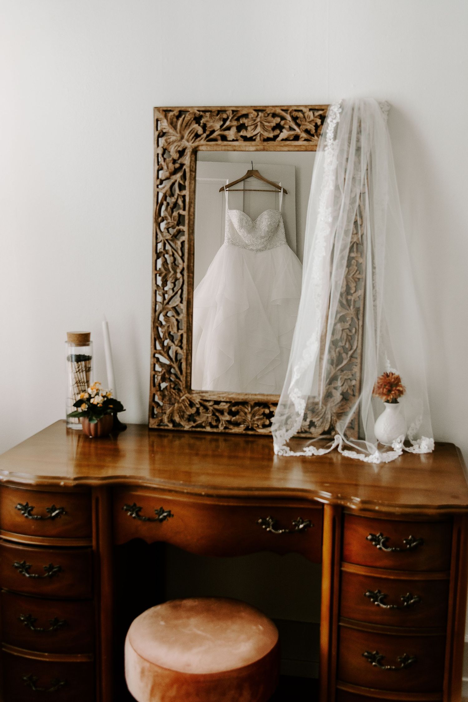 Bridal Details at Air BNB in Geneva NY