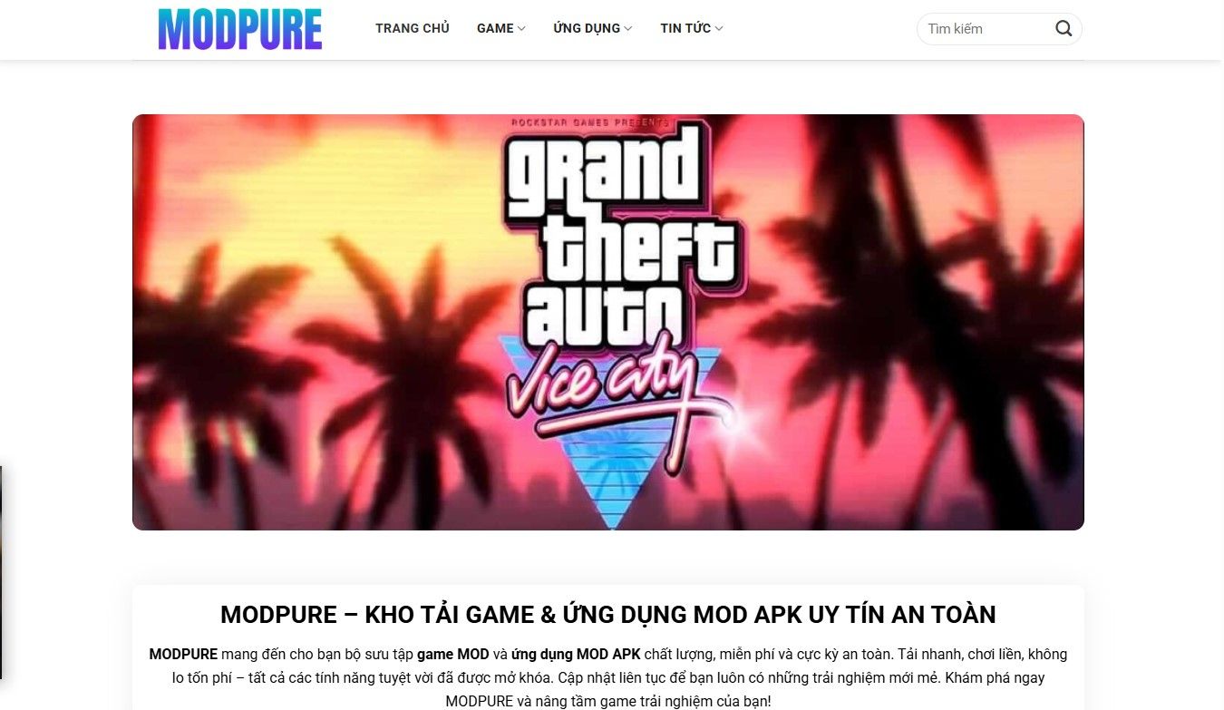 Banner MODPURE