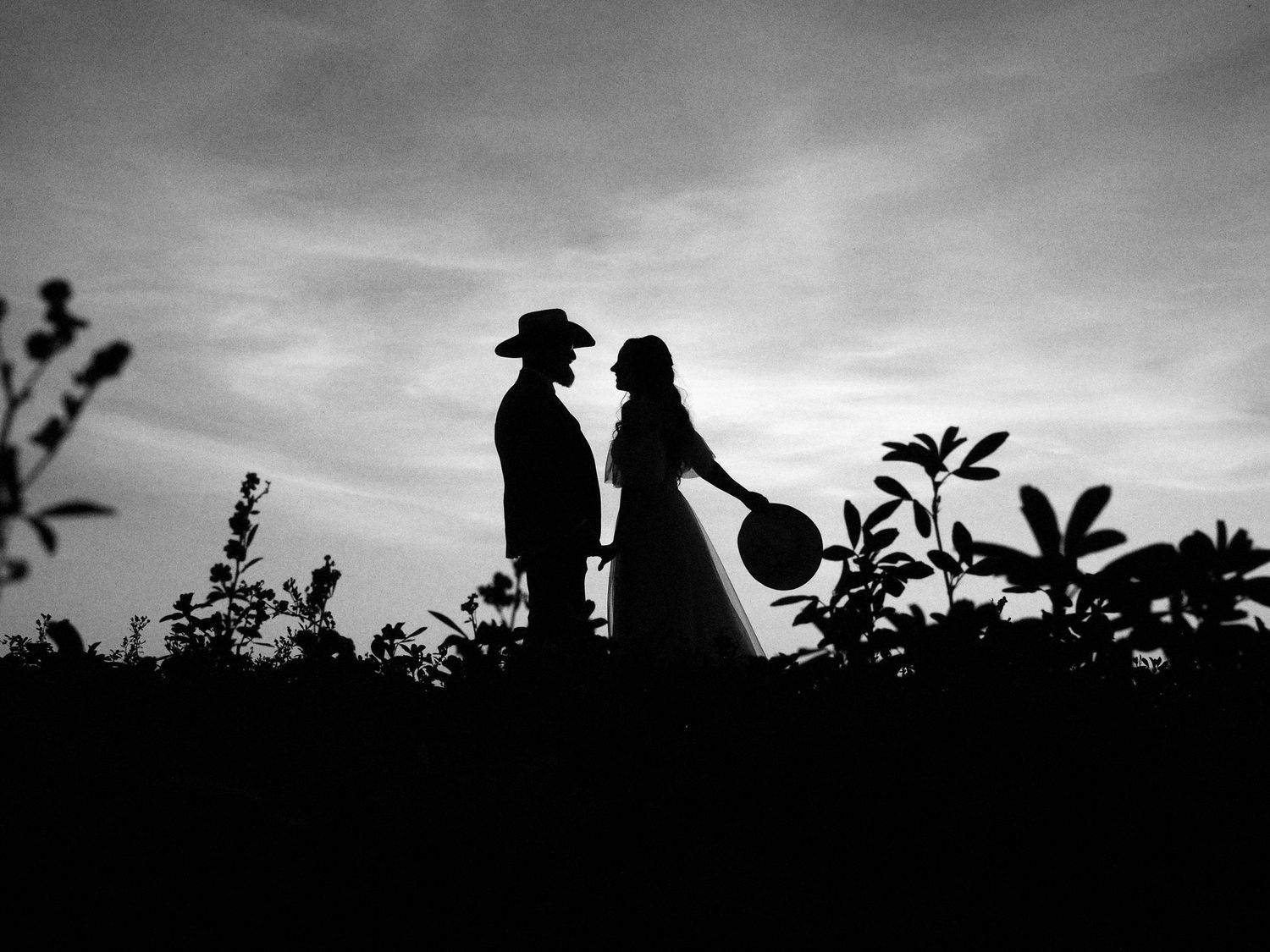 Reportage coppia Piacenza bianco e nero tramonto