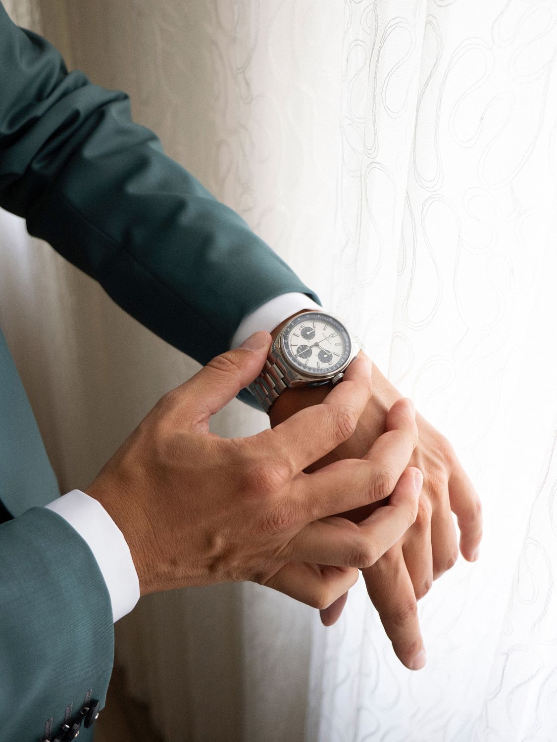 dettaglio orologio preparazione spospo a Piacenza