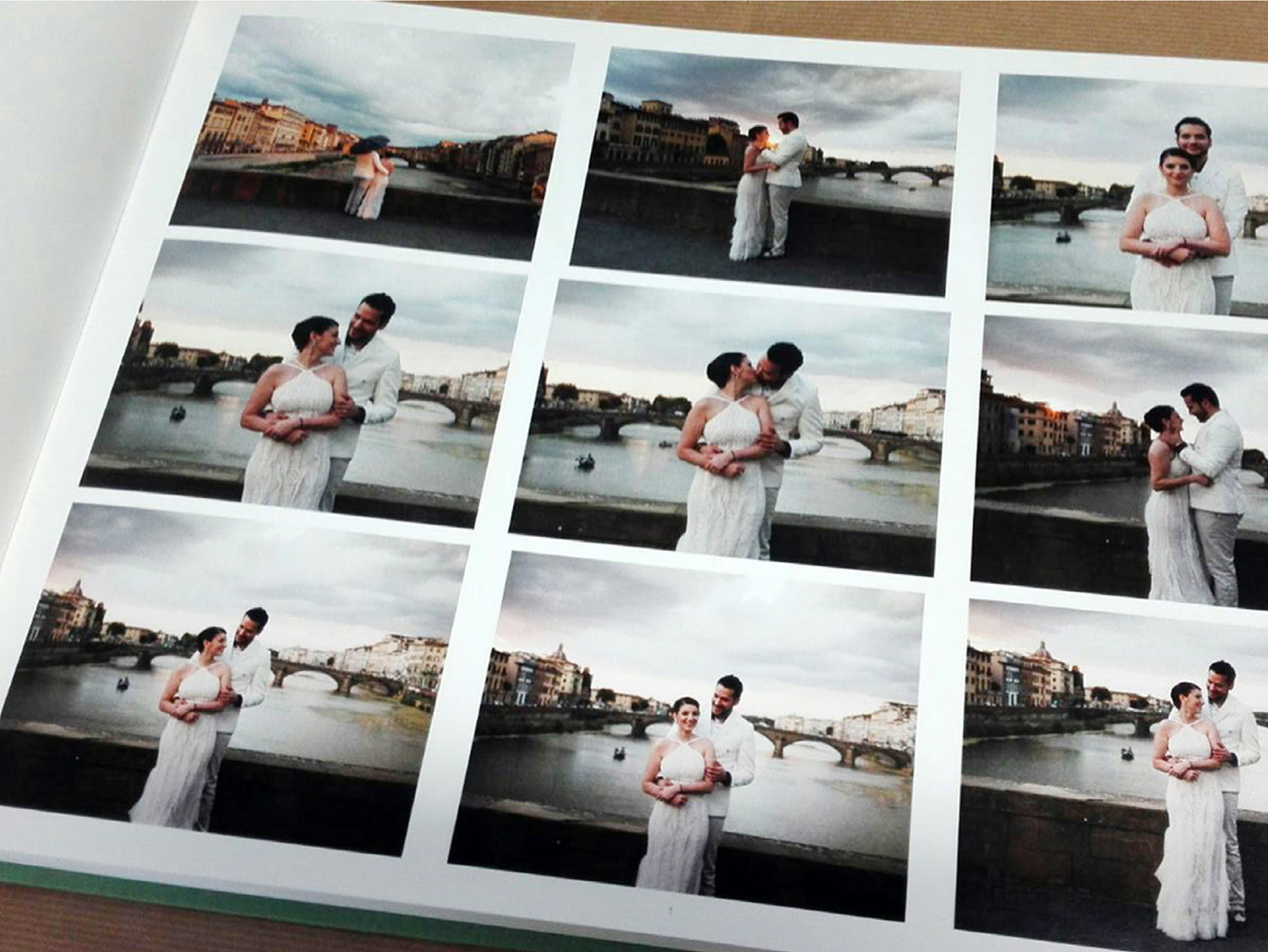 Album fotografici di matrimonio di Provini realizzati a mano da Stefania Bosso a Piacenza