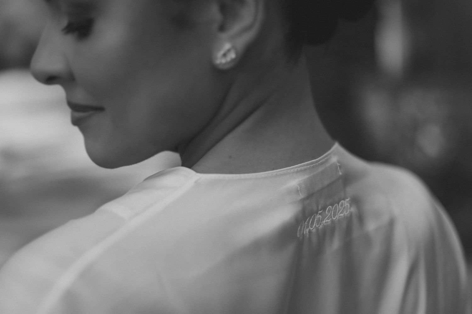 A series of black and white profile portraits showing different side views and angles.