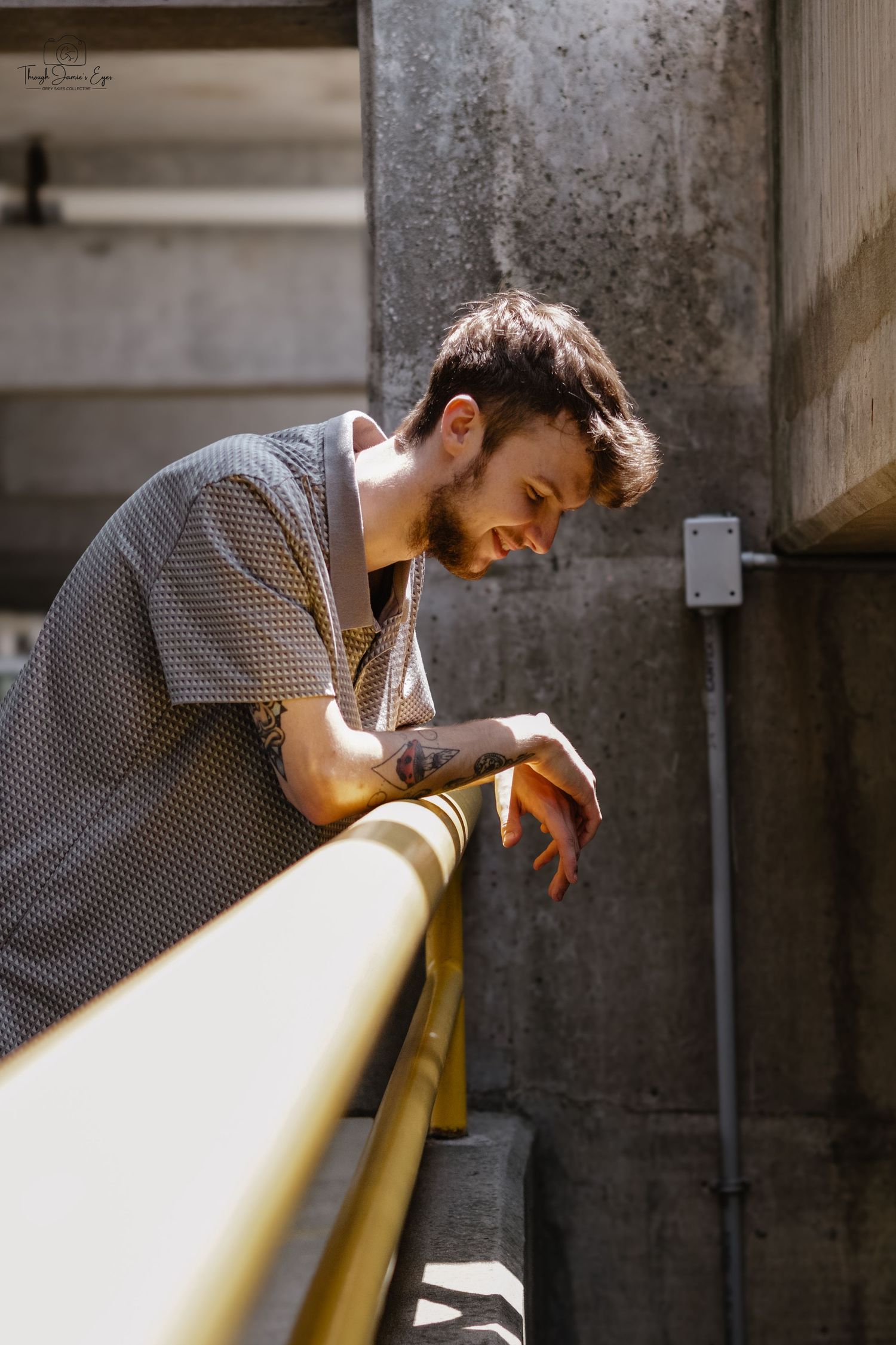 Trayton Adams session albums portraits grungy cinematic by greyskiescollective male portraits car park