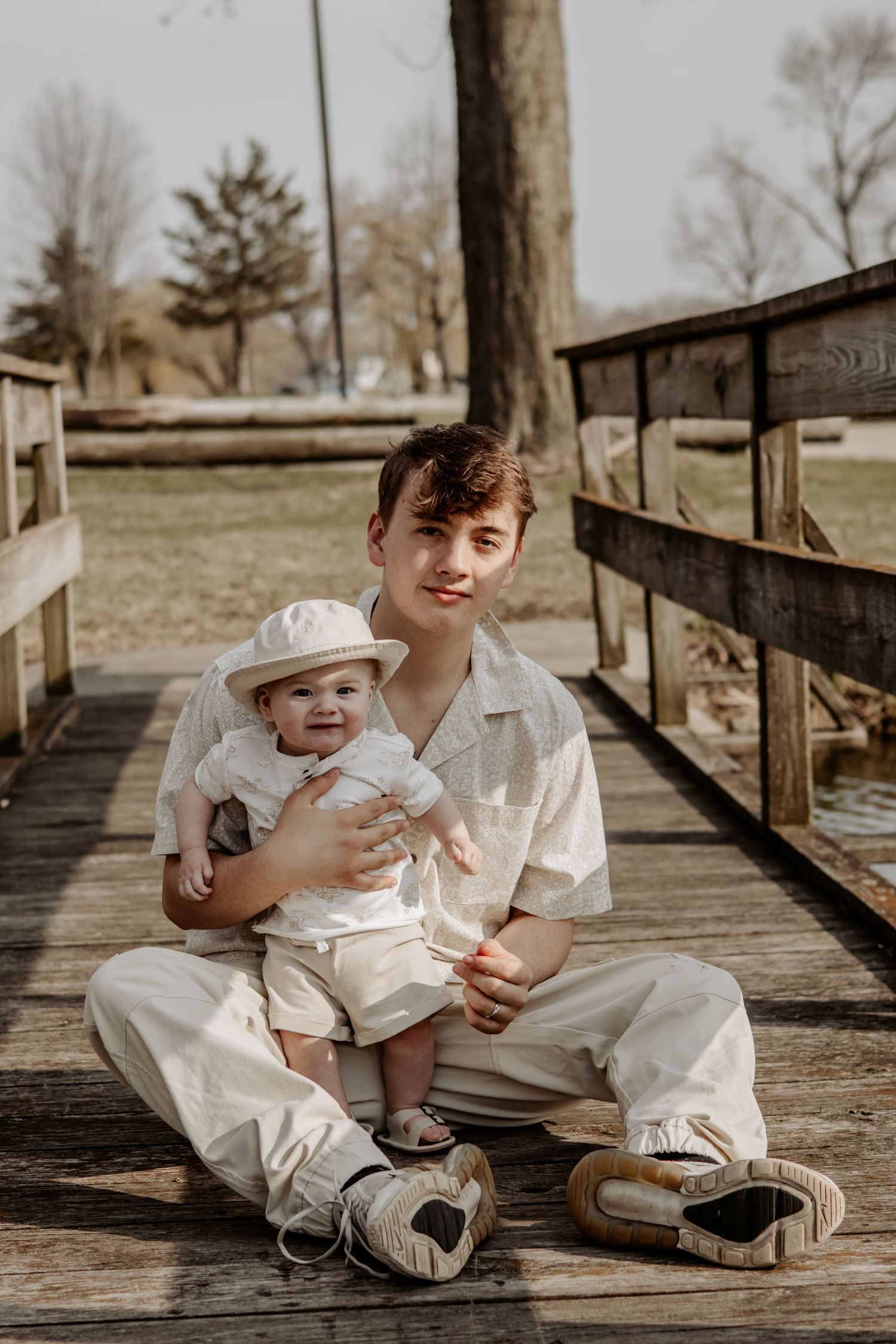 owner Julianna amado and her son Adrian Grey family sessions grey skies collective with fiancé Aiden