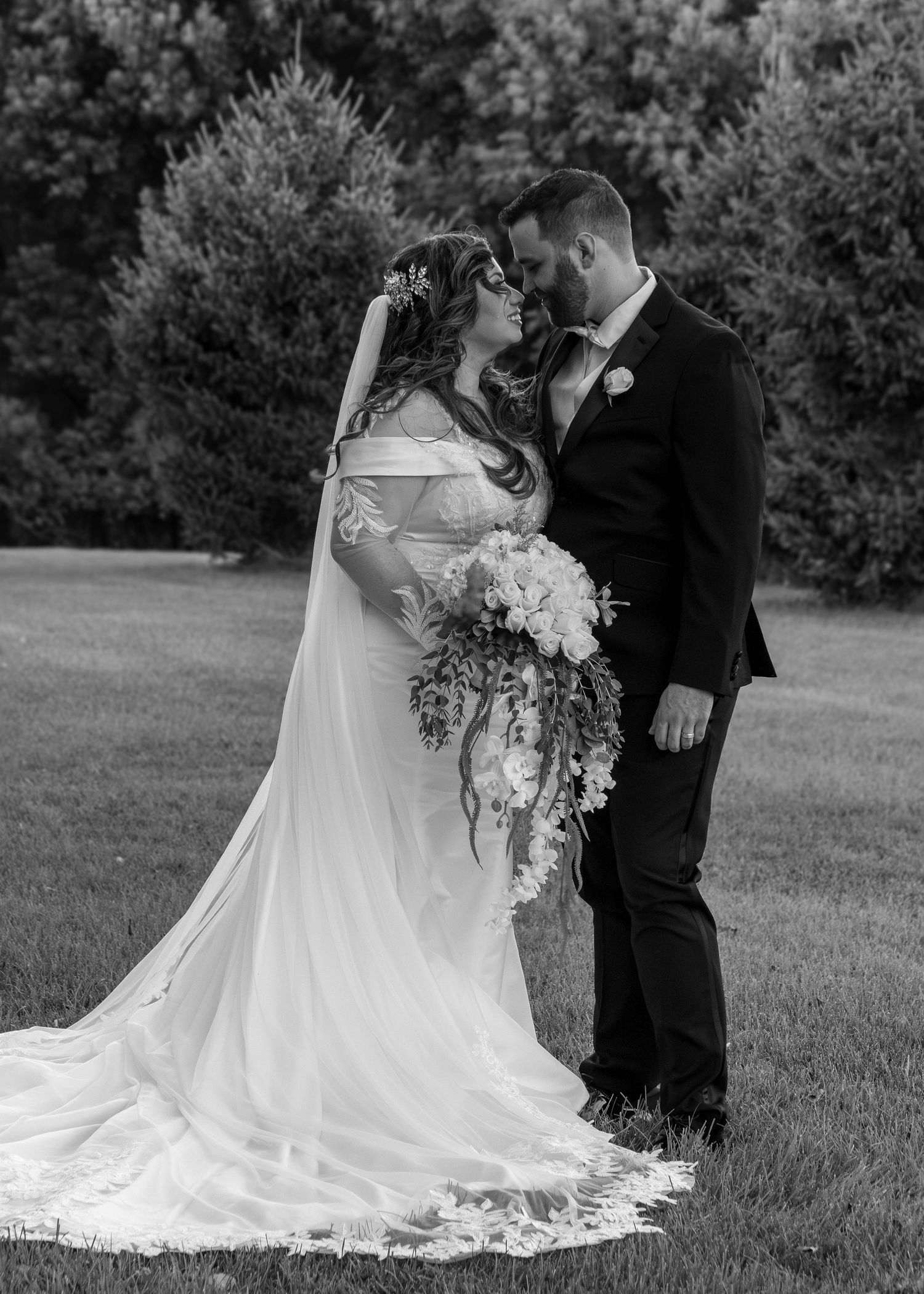 Wedding b&w 2