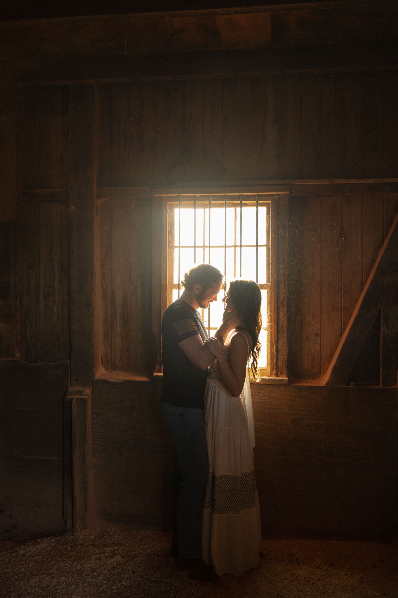 Lancaster County Engagement Photos Field