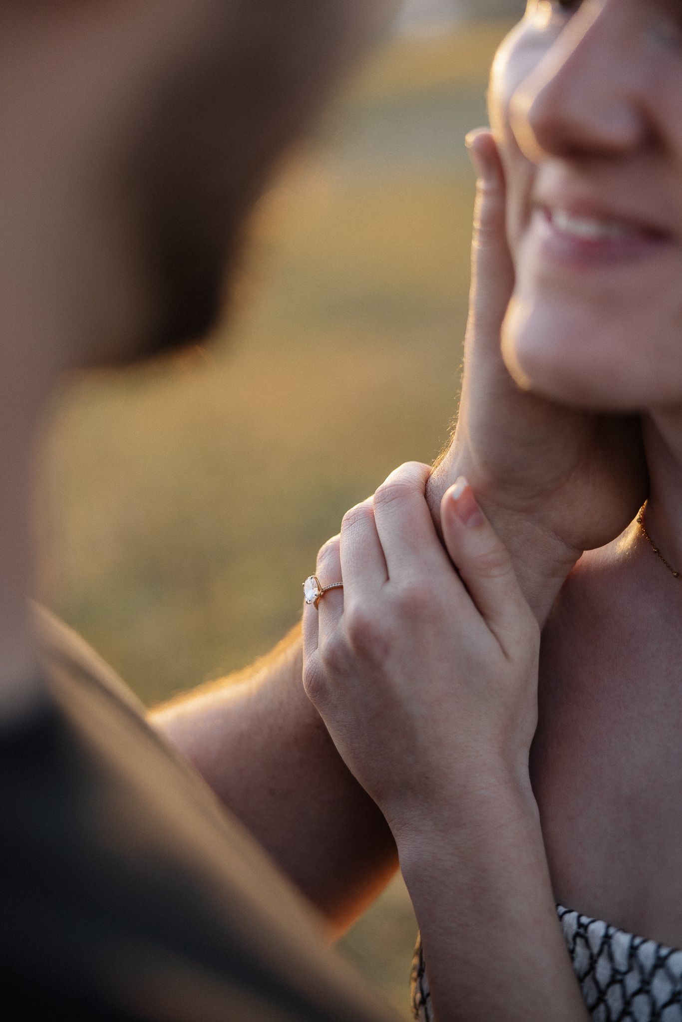 Lancaster County Engagement Photos Field