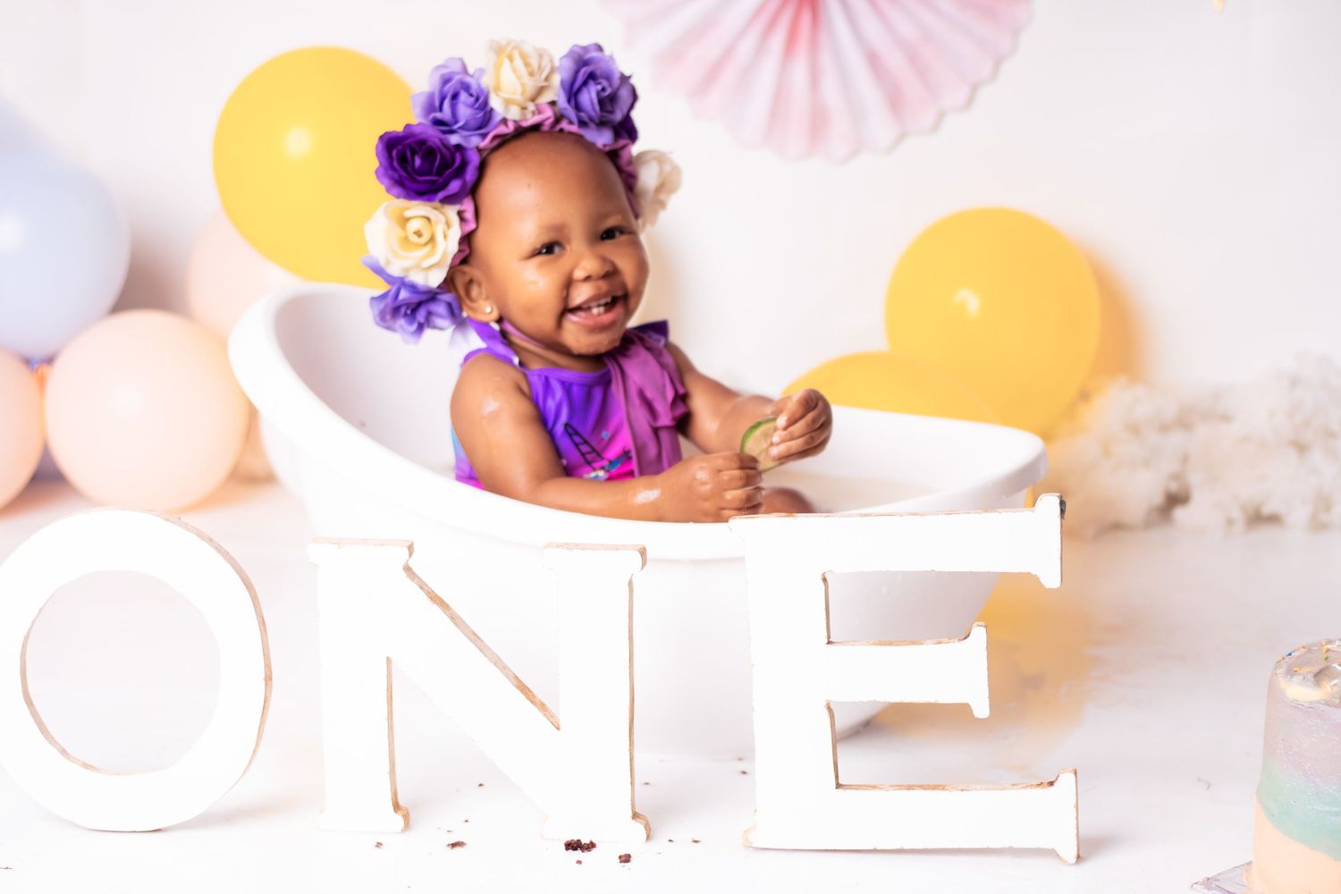 Milk bath Cake Smash in Middelburg Mpumalanga
