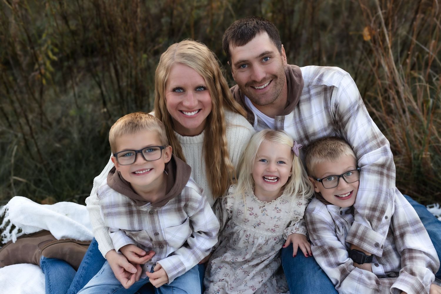 family lifestyle fall mini session grand forks, nd