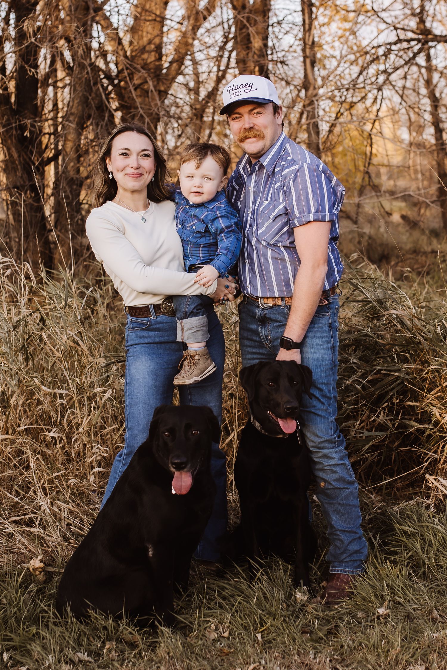 family with dogs, grand forks, nd