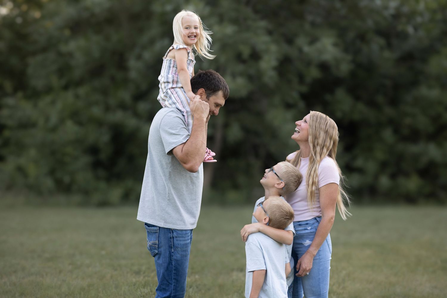 family photo session grand forks