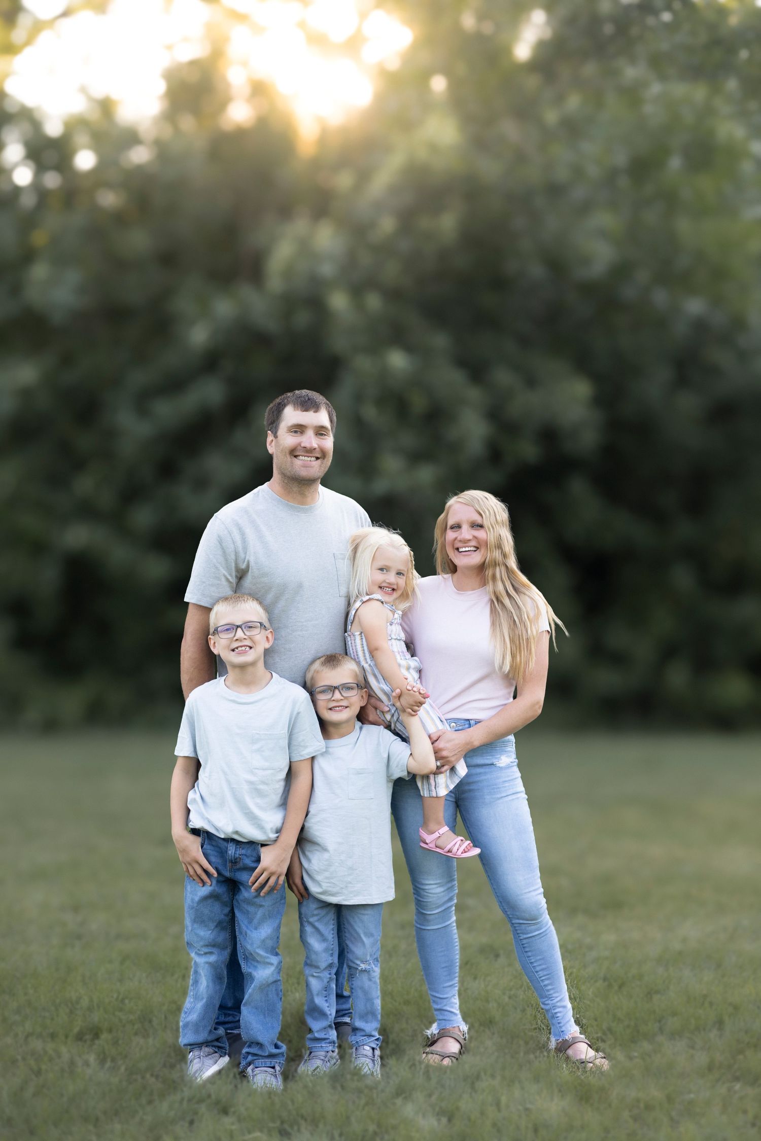 family photo session grand forks