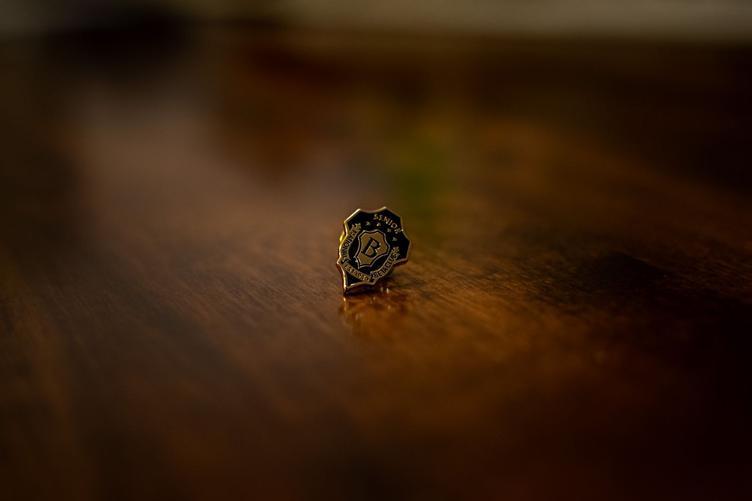 A photo of a Beta Club pin