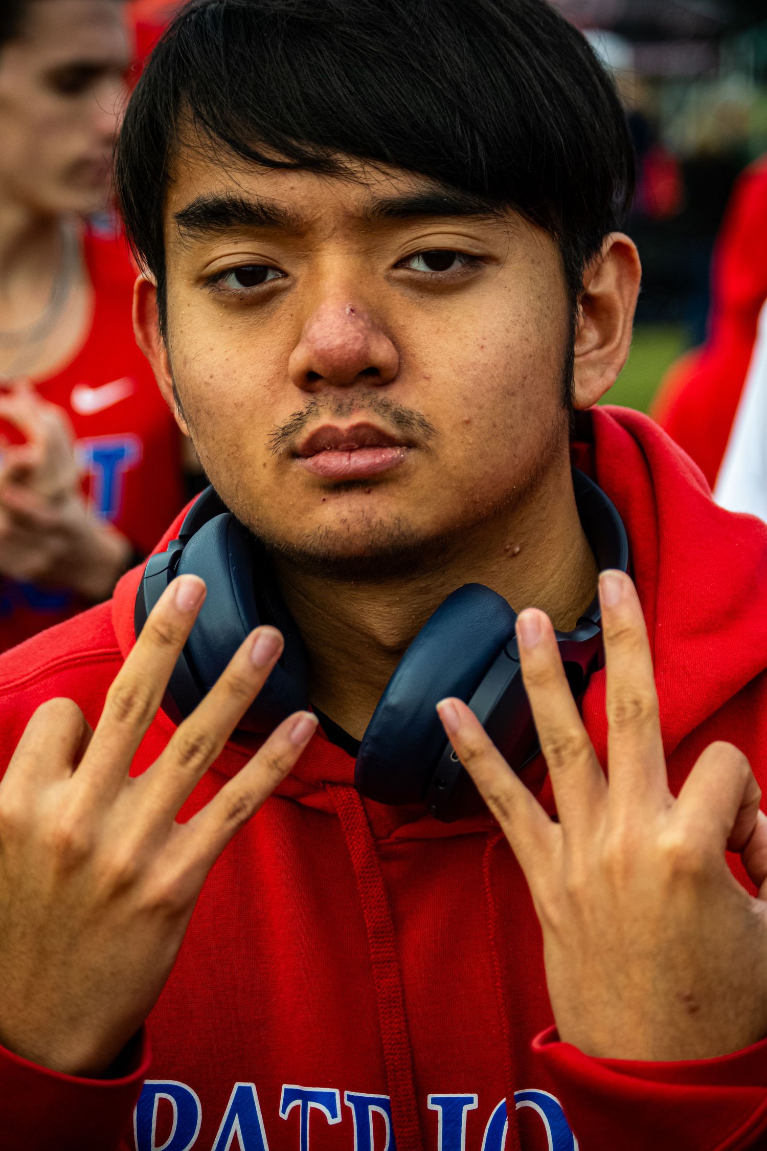 A man posing for a picture