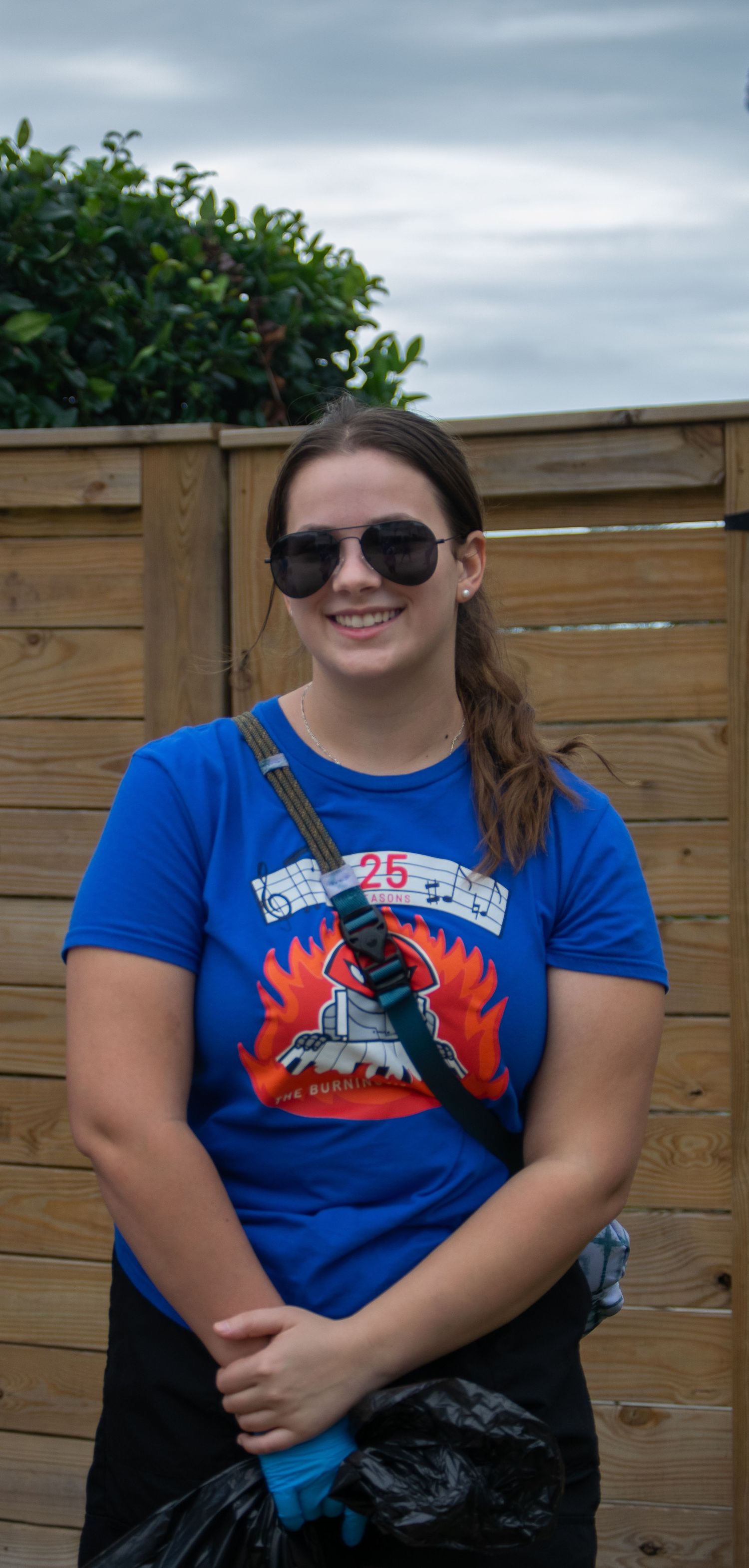 A woman posing for a picture