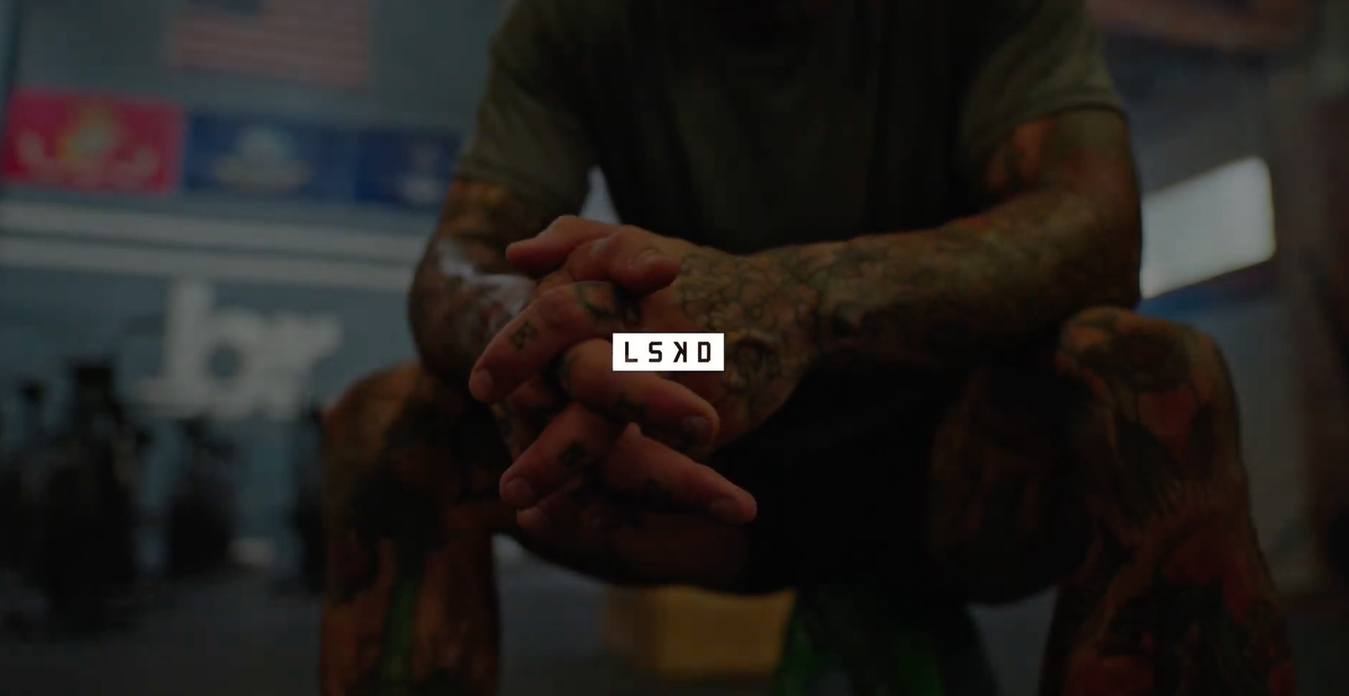 athlete brand film for a fitness brand LSKD