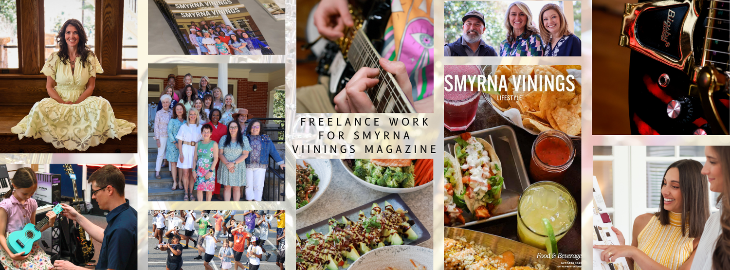 Freelance photography work for Smyrna Vinings Lifestyle Magazine