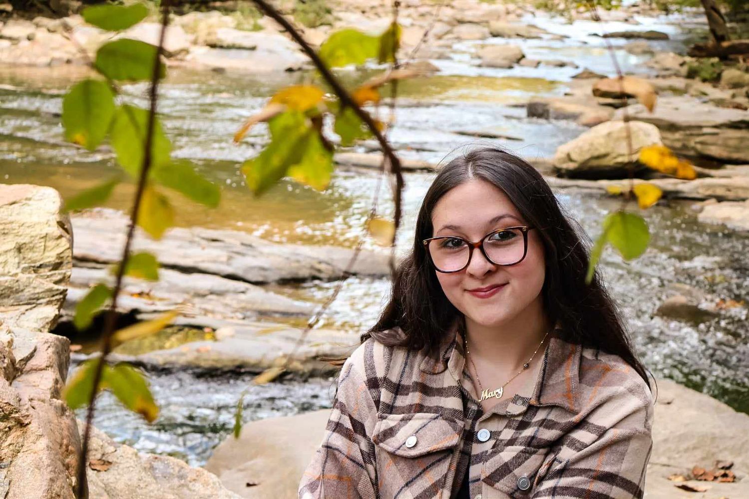 Senior photos for a senior in Smyrna