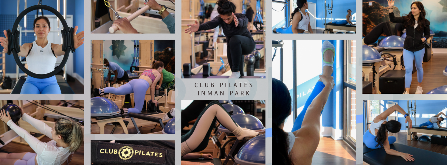 Branding and product photography for club Pilates Inman Park