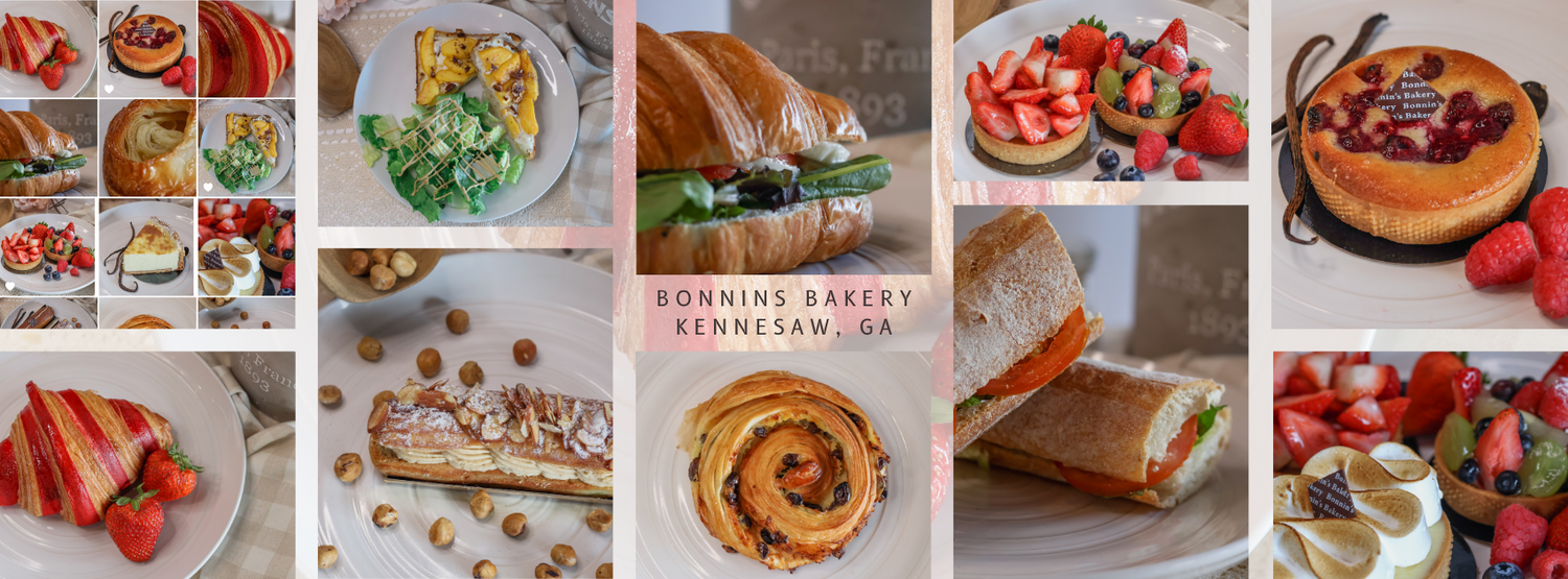 Product photography for Bonnin's Bakery in Kennesaw, GA